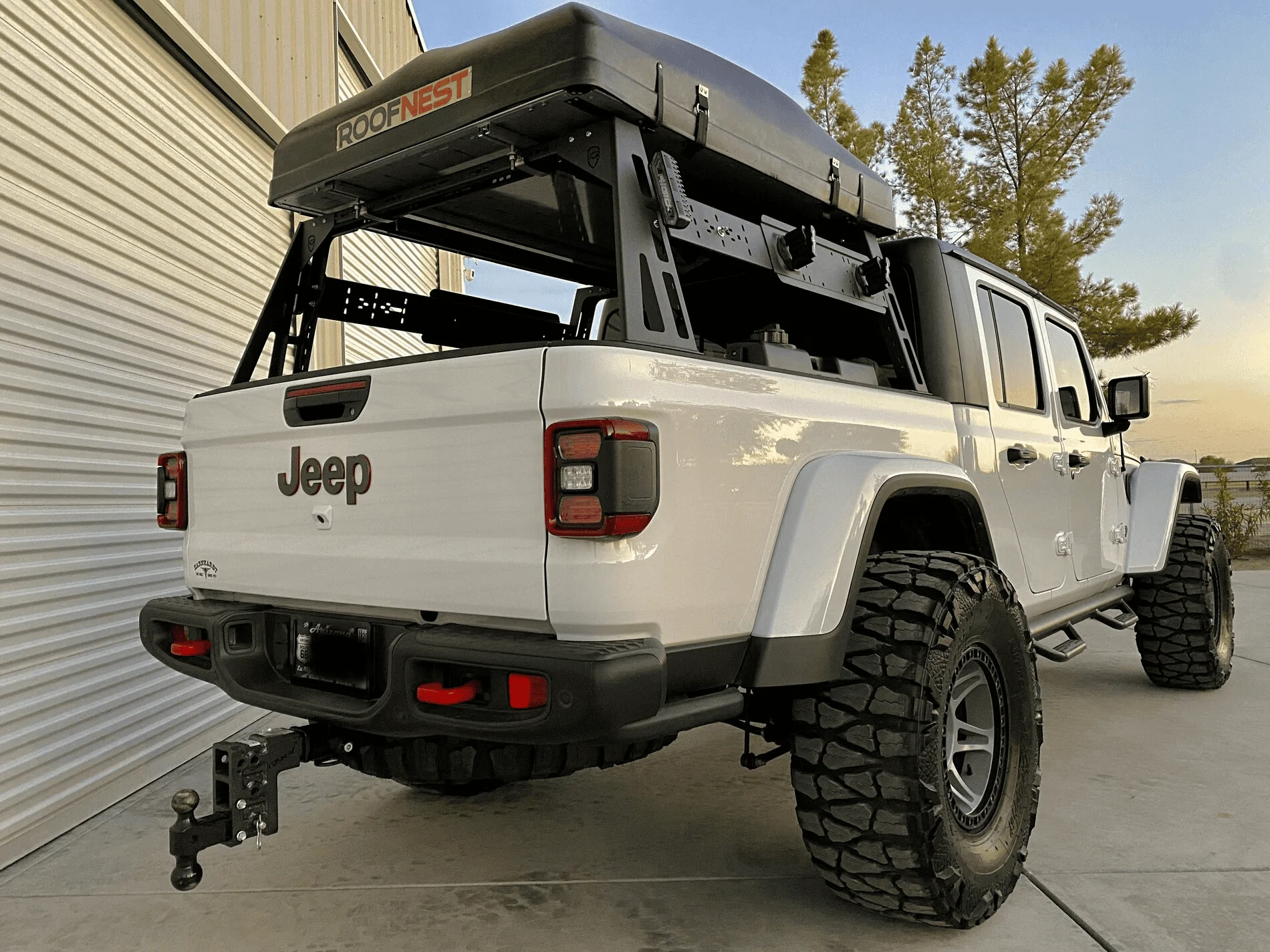 Jeep Gladiator 37” spare tire - list of tires that fit under the bed 1665794916095