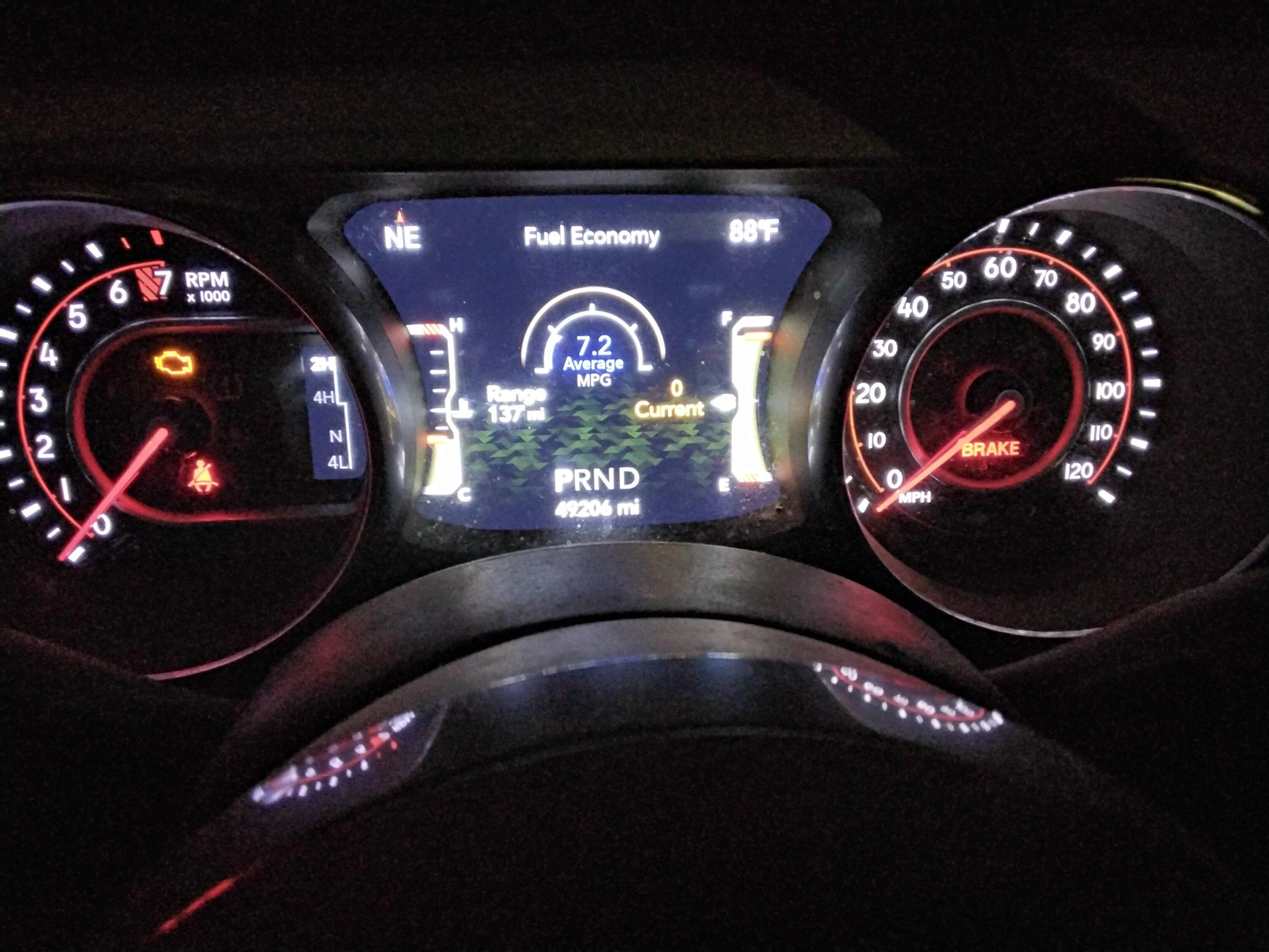 Jeep Gladiator Gas mileage is concerning.. 7.2mpg