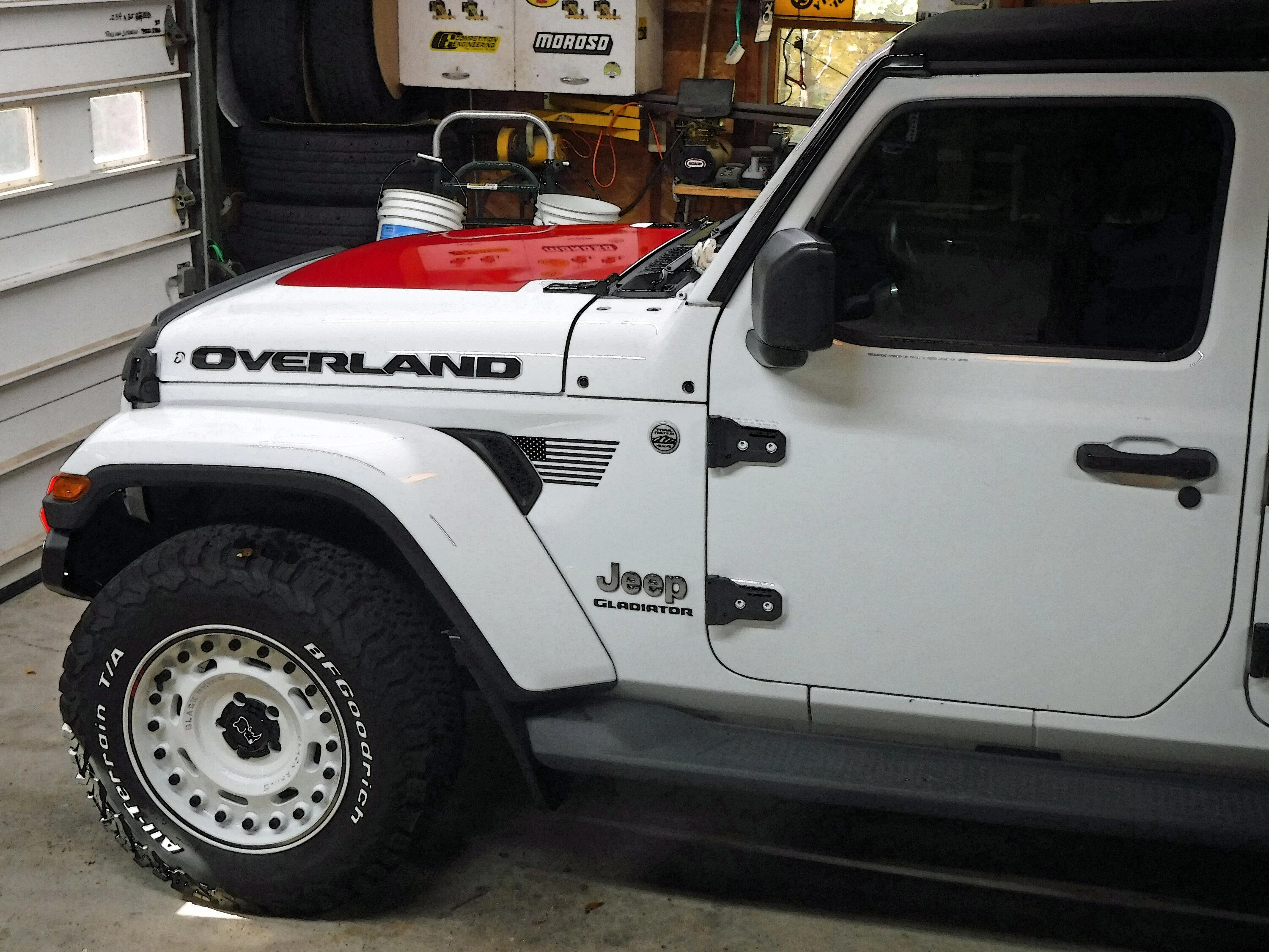 Jeep Gladiator So the birfday pwesent install begins DSCF4496