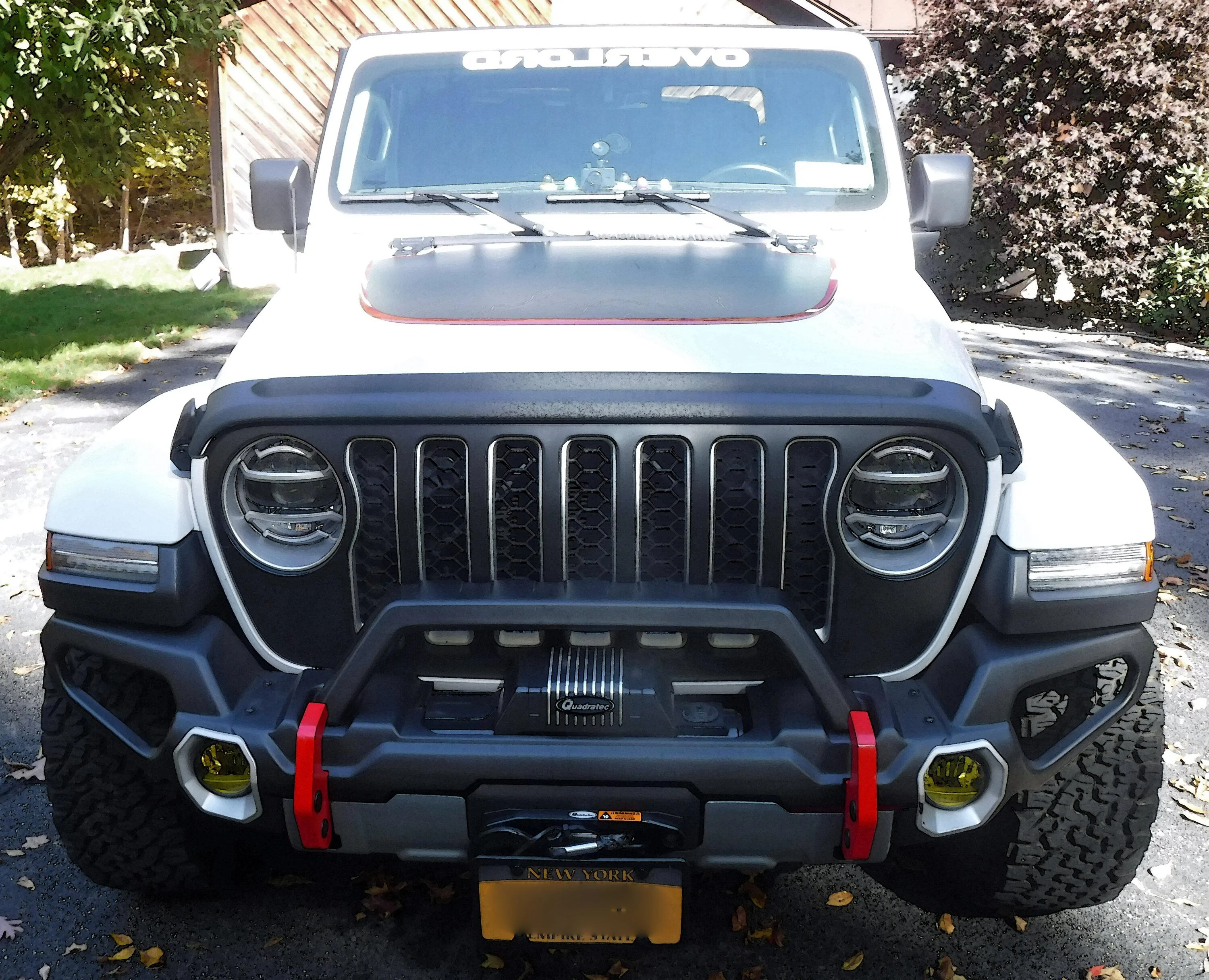 Jeep Gladiator So the birfday pwesent install begins DSCF4497