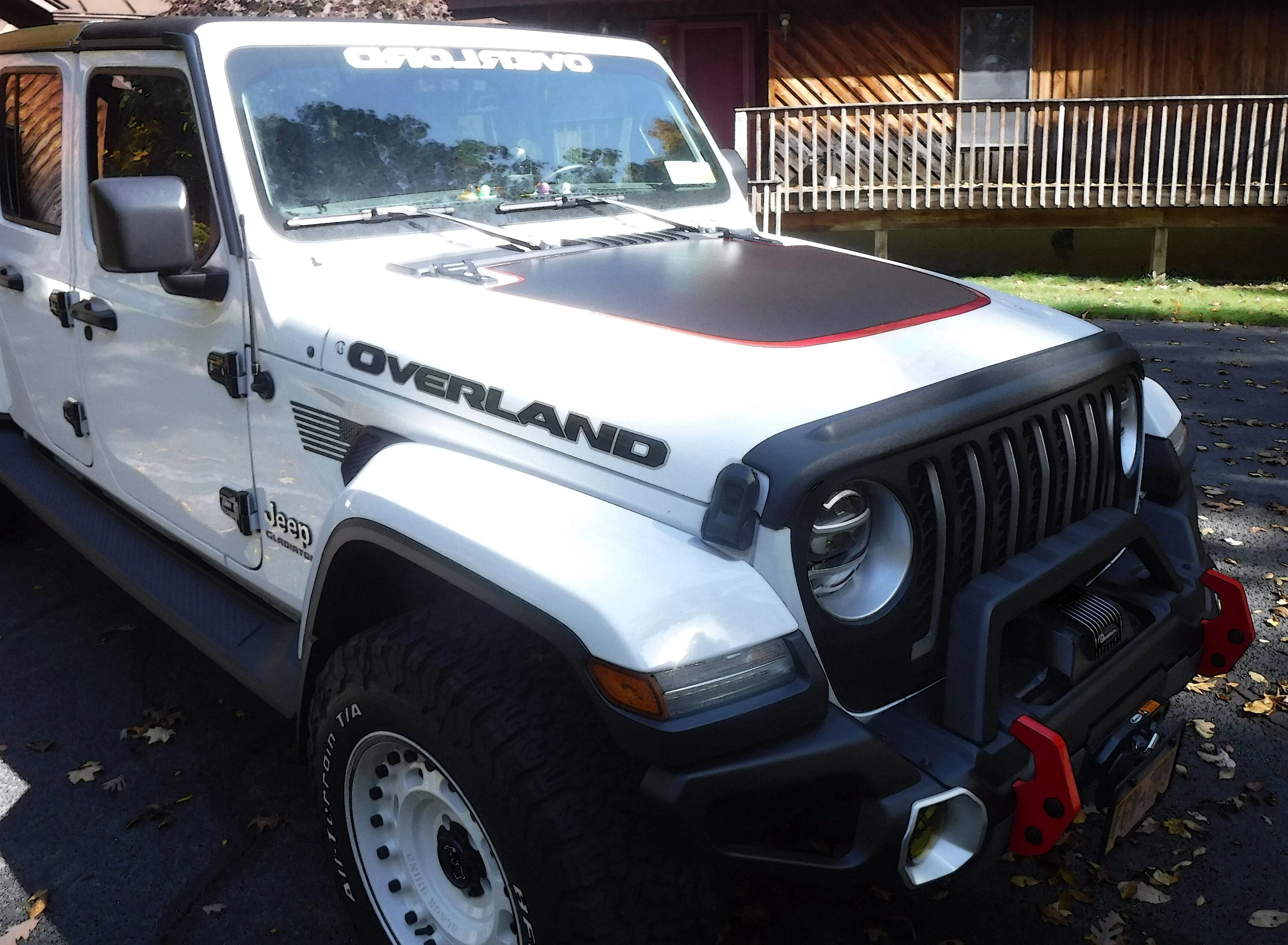 Jeep Gladiator So the birfday pwesent install begins DSCF4498