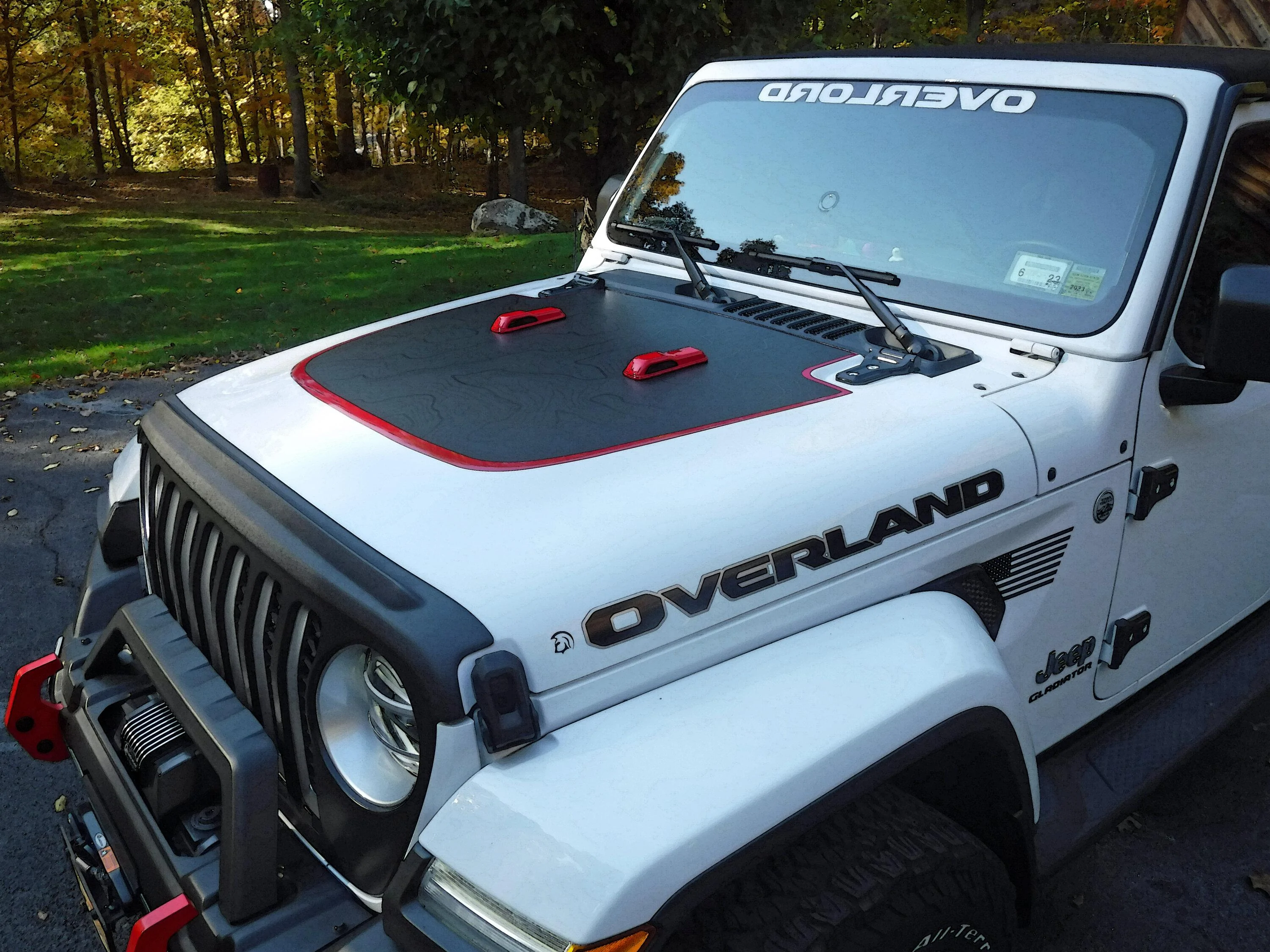 Jeep Gladiator So the birfday pwesent install begins DSCF4500