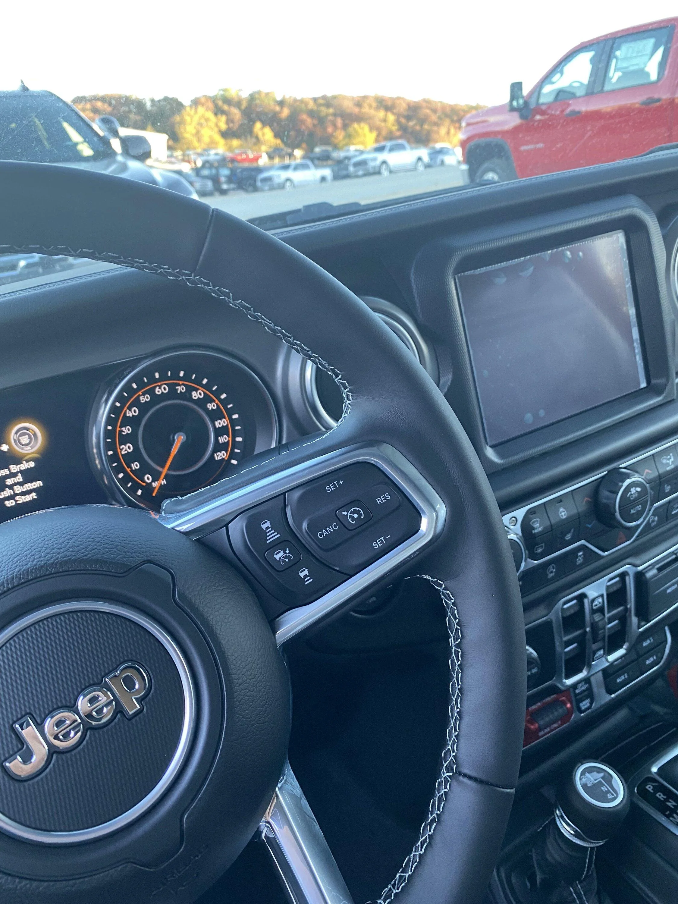 Jeep Gladiator HEADS UP... NO ADAPTIVE CRUISE CONTROL IMG_5196