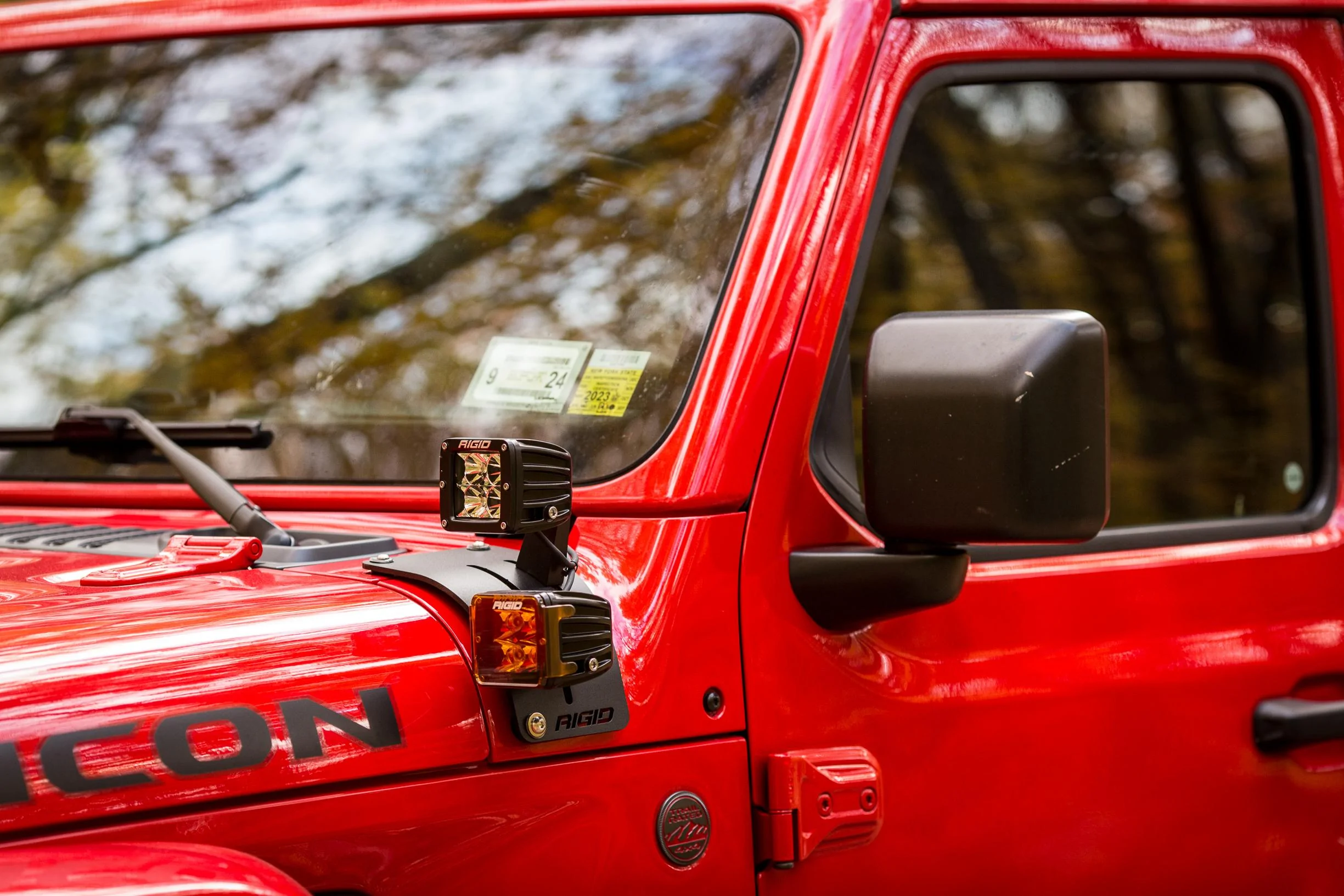 Jeep Gladiator MAX Modular Softopper Compatible Bed Racks Gladiator Softopper, Rigid Ditch Lights -4