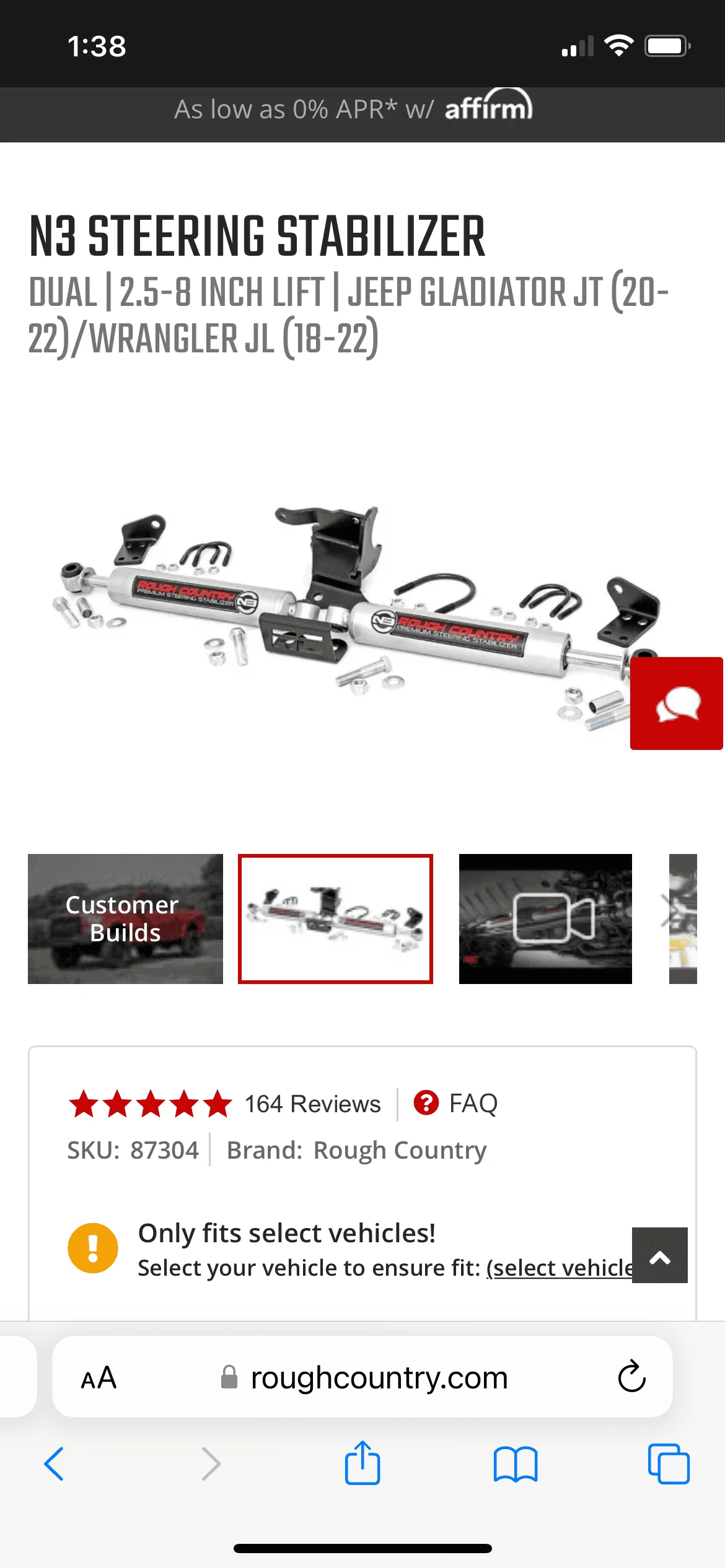 Jeep Gladiator Which steering stabilizer should I pick? 68D17FC4-CF2F-4D16-A04D-171C5B8C545F