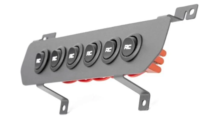 Jeep Gladiator 3d Printed Lower Dash Panel (Blank) to mount GMRS Radio panel 2