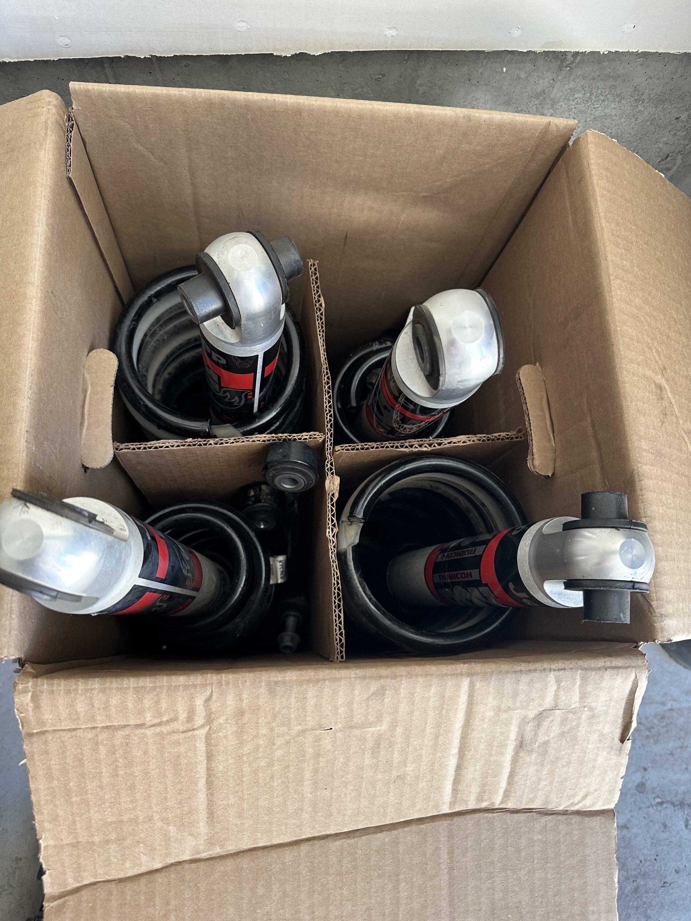 Jeep Gladiator Rubicon Suspension Take Offs $100!!!! Rubi Suspenssion Box