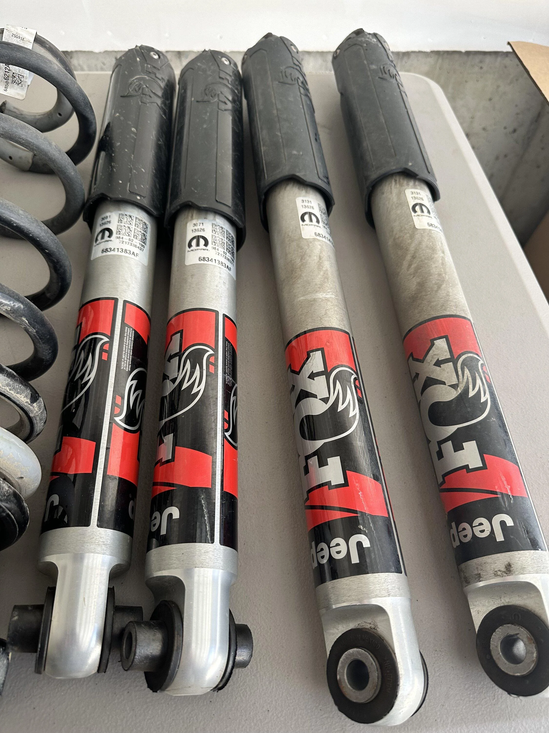 Jeep Gladiator Rubicon Suspension Take Offs $100!!!! Fox Shocks