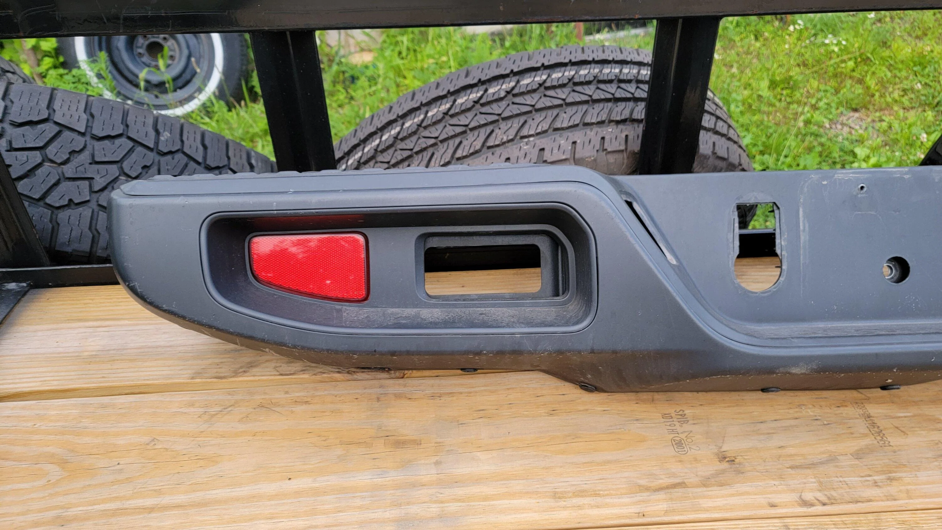 Jeep Gladiator WTB: Stock Sport rear bumper 20220806_190912