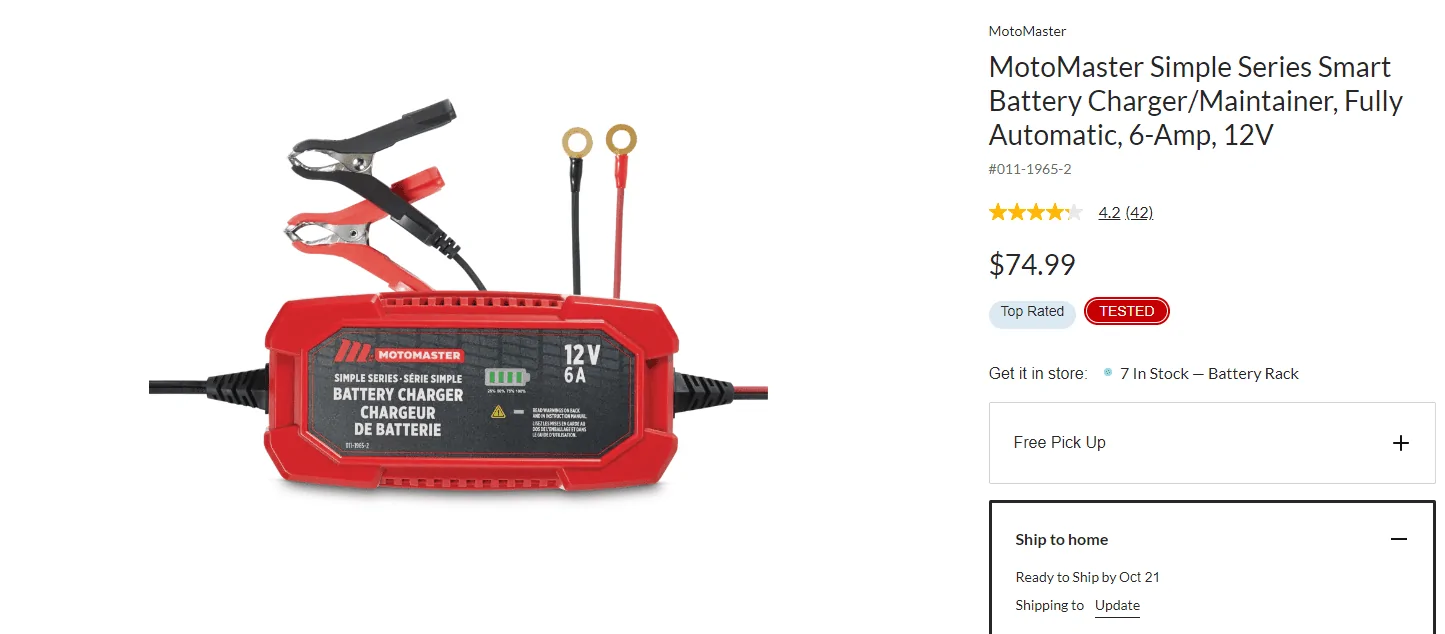 Jeep Gladiator Permanent mount battery tender 1666175637288