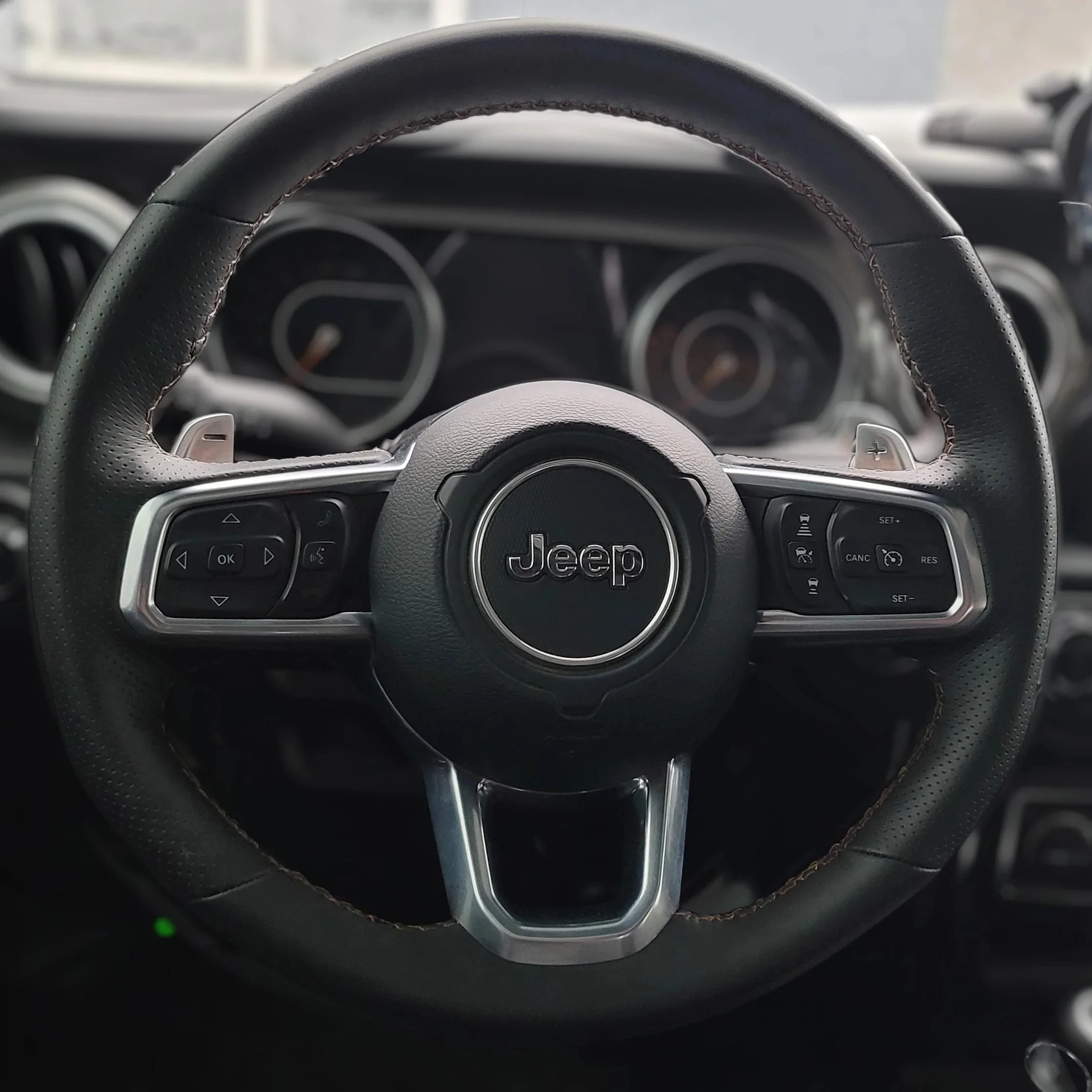 Jeep Gladiator ?  ? PADDLES--Wow!.. 392 Paddle Shifter Components Steeringwheelinstalledj