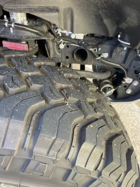Jeep Gladiator Rubicon wheels and Falken MT tires off 2022 Mojave - set of 5 with 9k miles 2