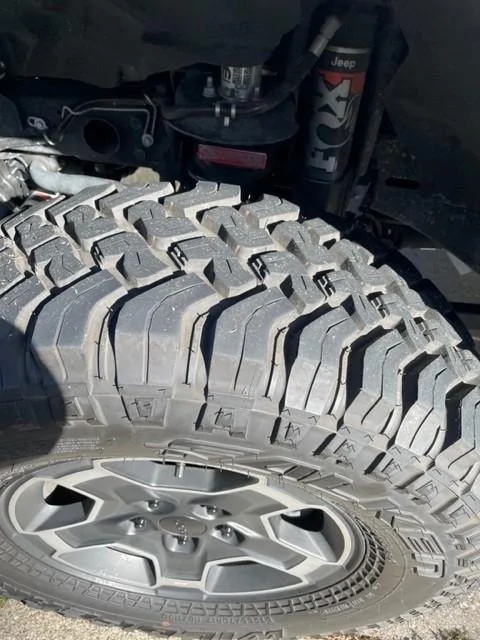 Jeep Gladiator Rubicon wheels and Falken MT tires off 2022 Mojave - set of 5 with 9k miles 9