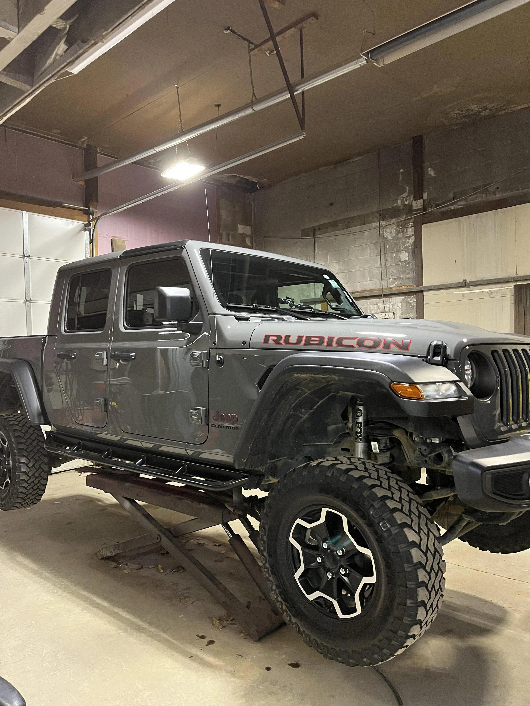 Jeep Gladiator Rock Hard Bumpers arrived!  Let’s get them on! 59C16E58-81E9-425F-B9EC-F5256BF31093