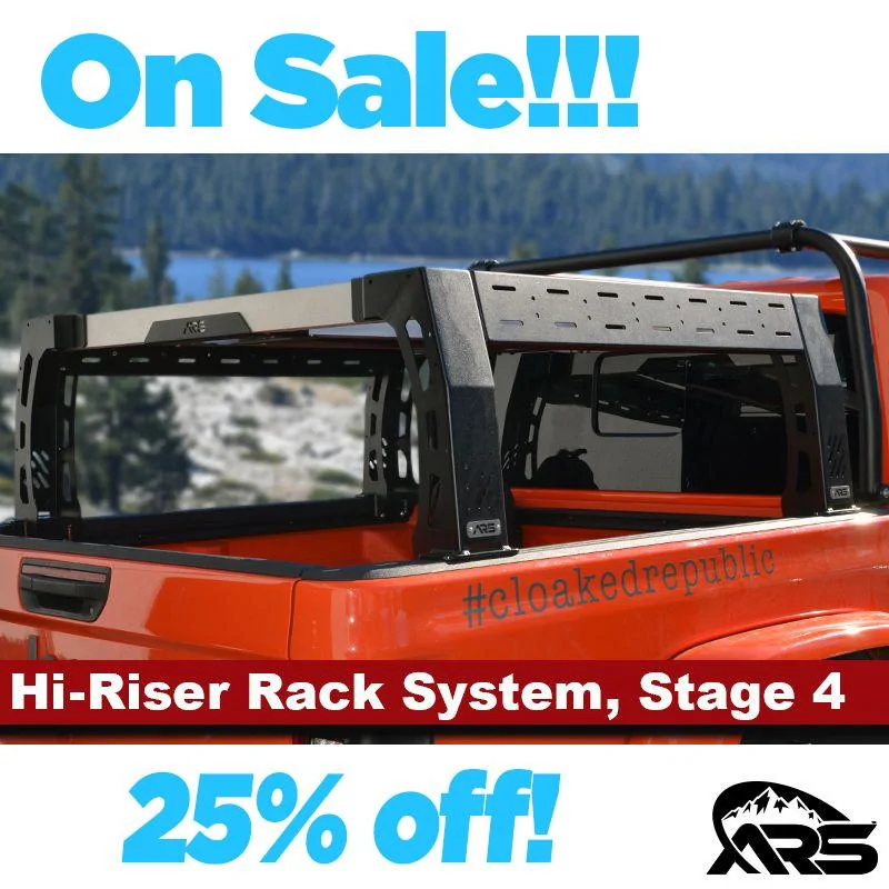 Jeep Gladiator 25% Off JT Overland Bed Rack Systems!!! bed rack high