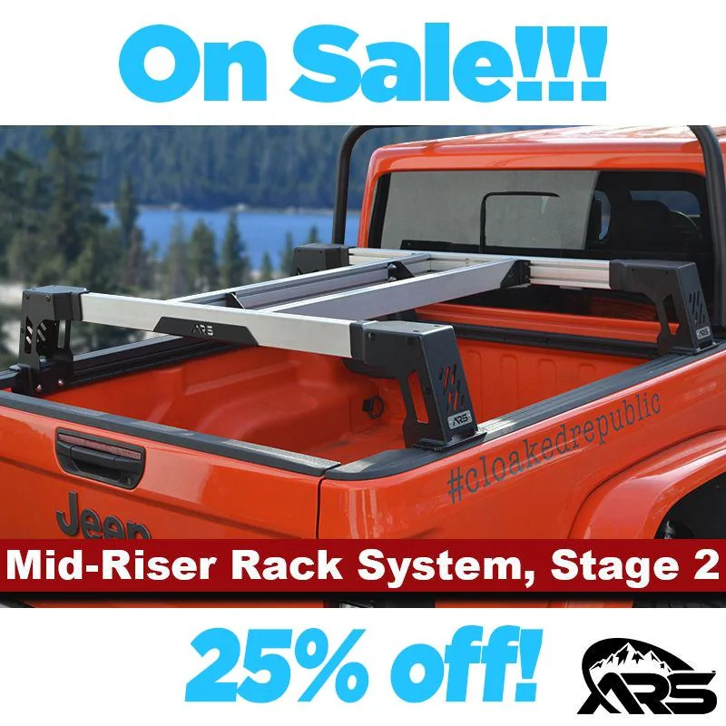 Jeep Gladiator 25% Off JT Overland Bed Rack Systems!!! bed rack mid