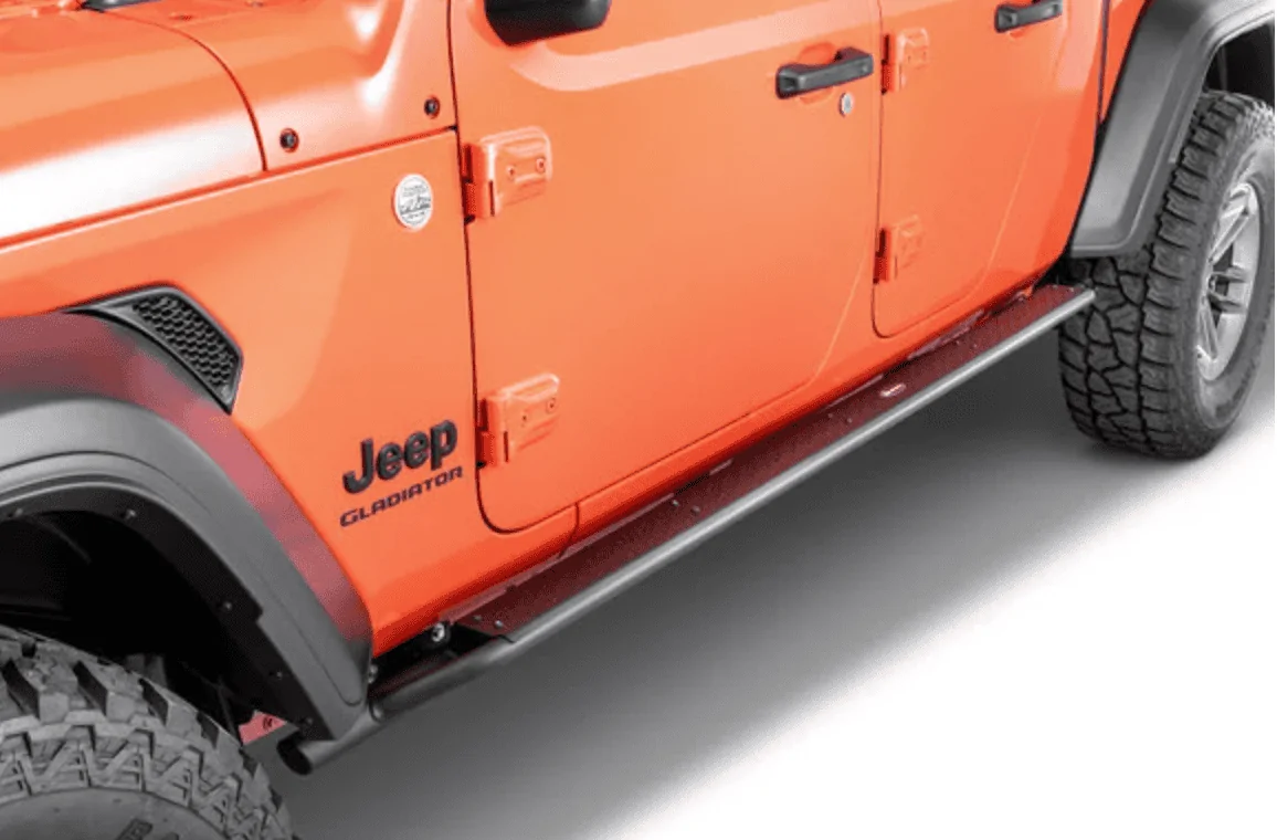 Jeep Gladiator Show me pictures of rocksliders that works as a running board. 1666378751974