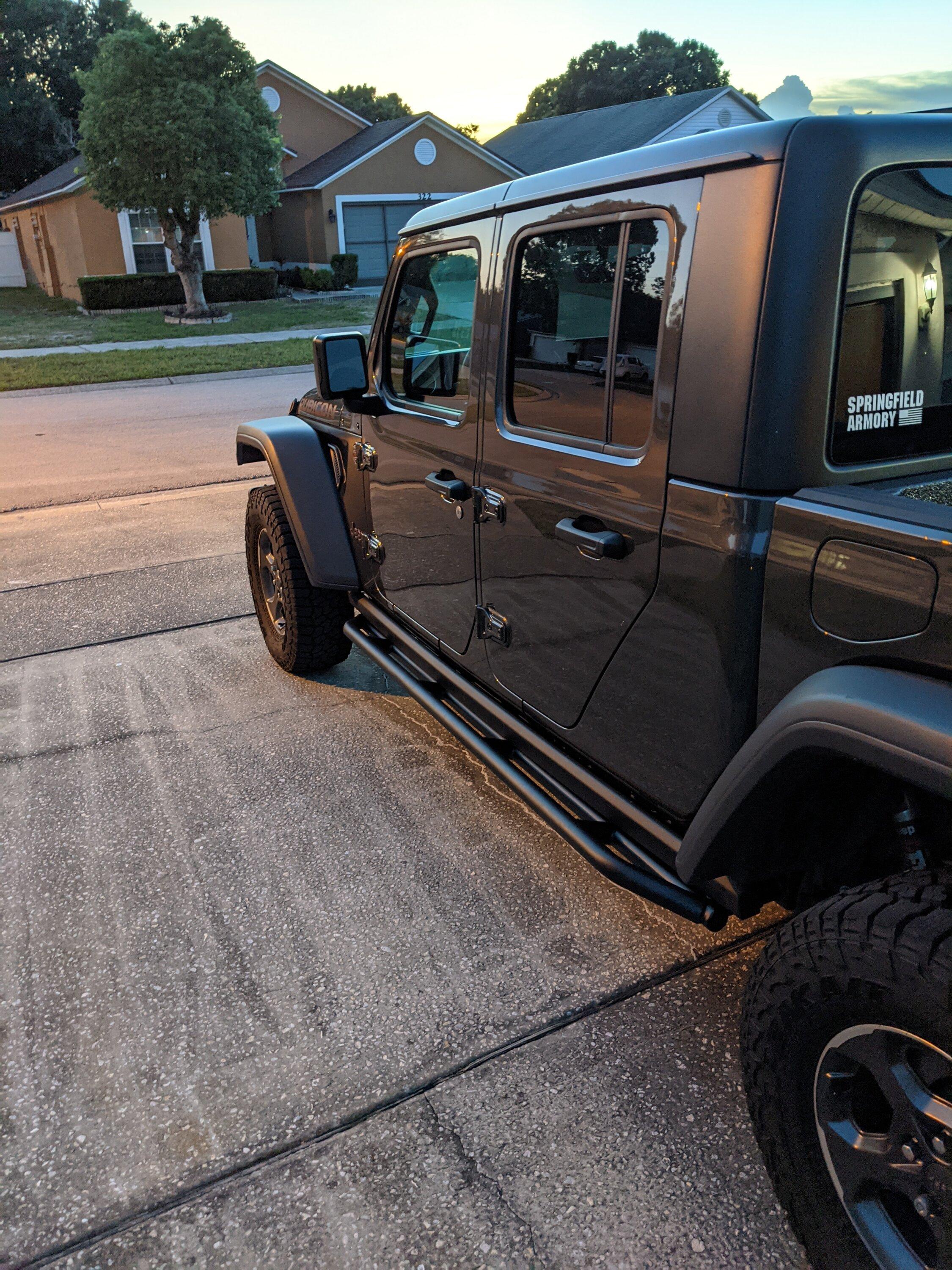 Jeep Gladiator Selling Ace Engineering Rock Sliders PXL_20210610_004257427.NIGHT