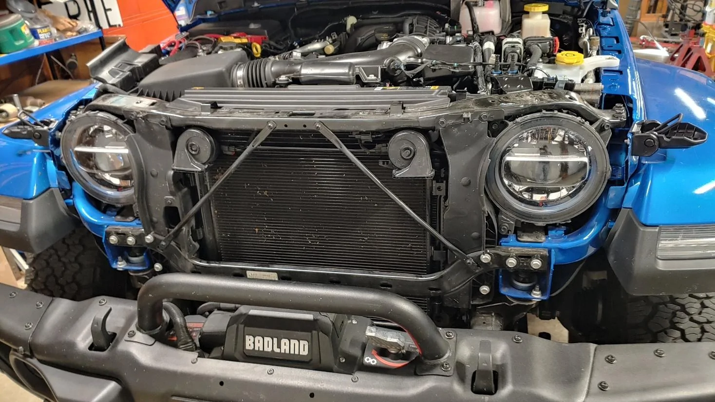 Jeep Gladiator My experience mounting Western Defender snow plow 20221022_094129_HDR