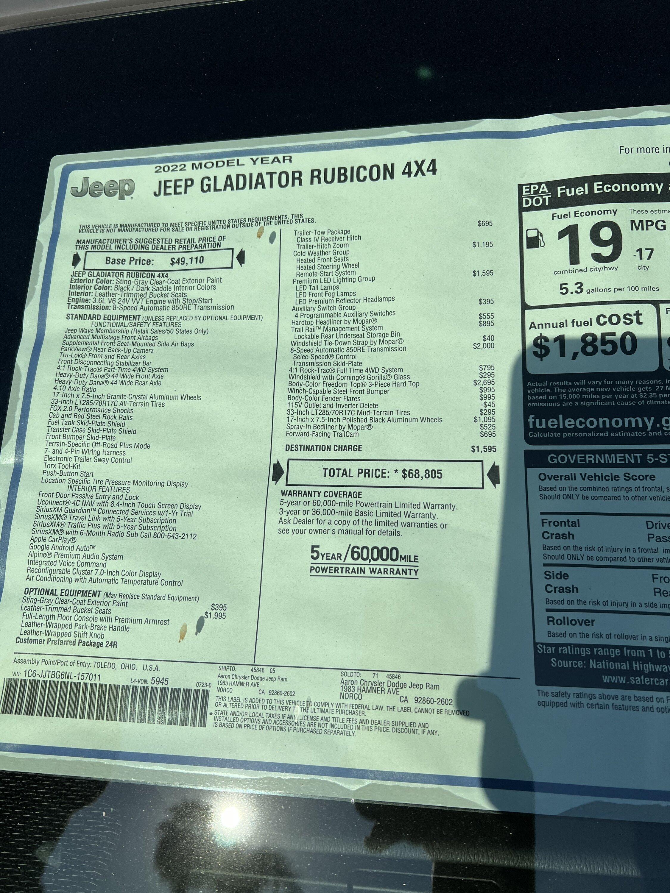 Jeep Gladiator 2023 Jeep Gladiator Order…What step are you in? 2017F1BF-6987-4E97-B855-28A8AF971F28