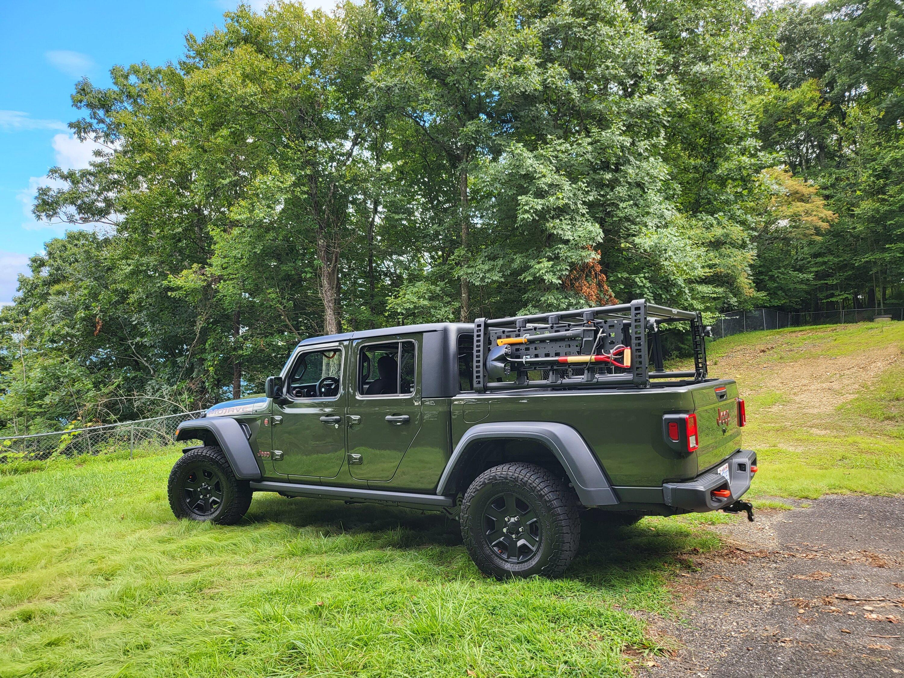 Jeep Gladiator Go rhino rack system for sale 20220731_160950