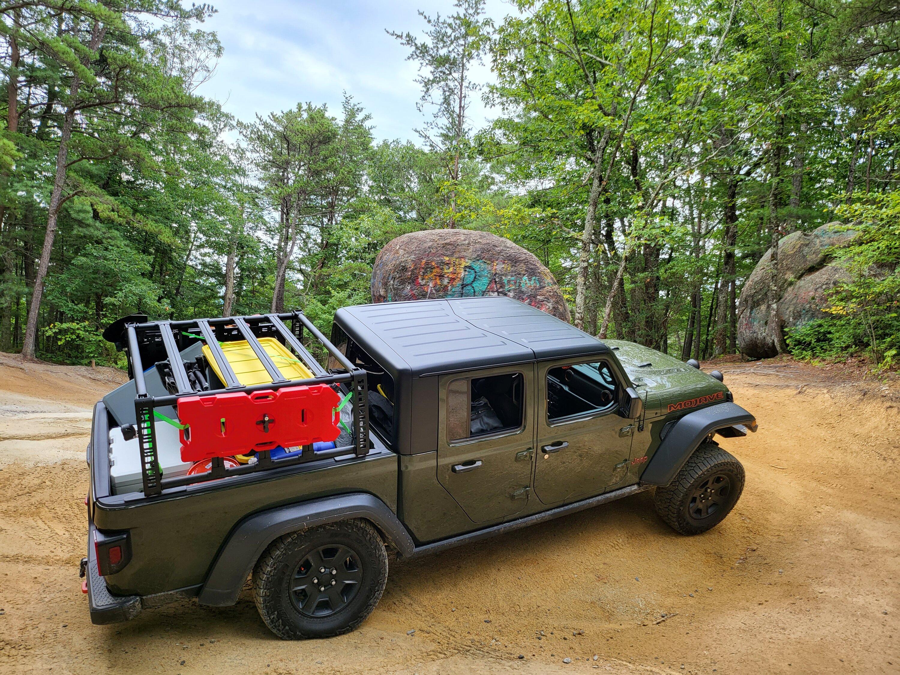 Jeep Gladiator Go rhino rack system for sale 20220811_115440