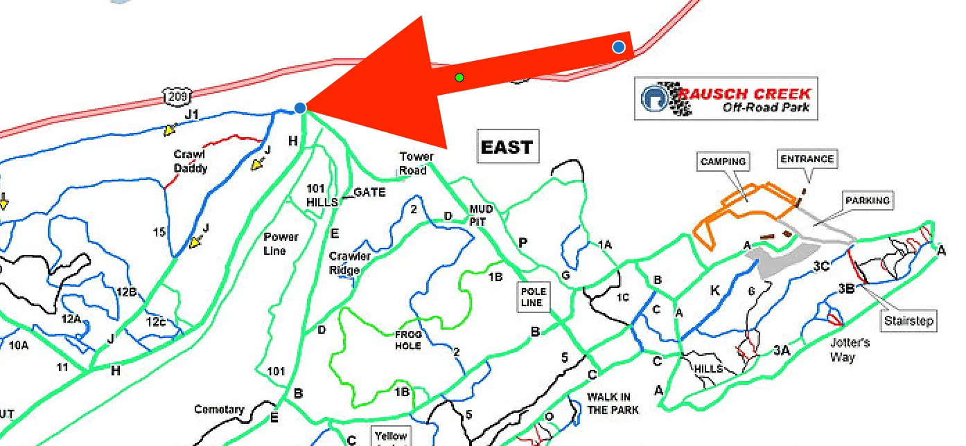 Jeep Gladiator Fall run at Rausch Creek 10/22 1666548328665