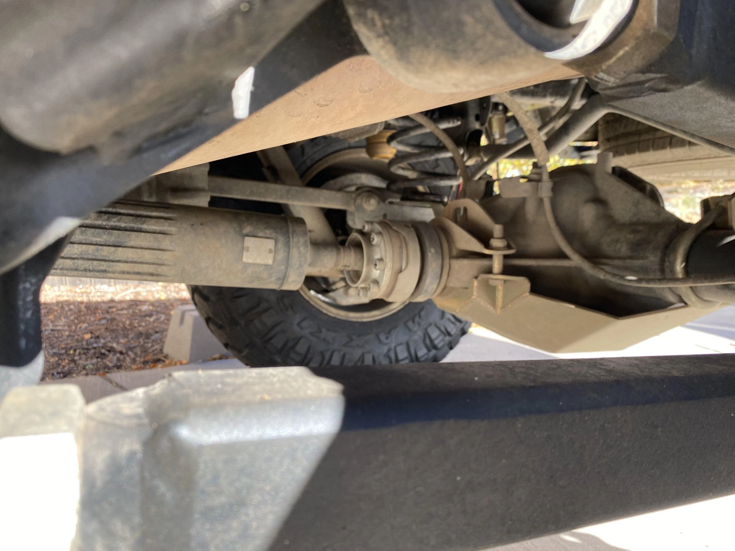 Jeep Gladiator Drive Shaft Alignment IMG_1779
