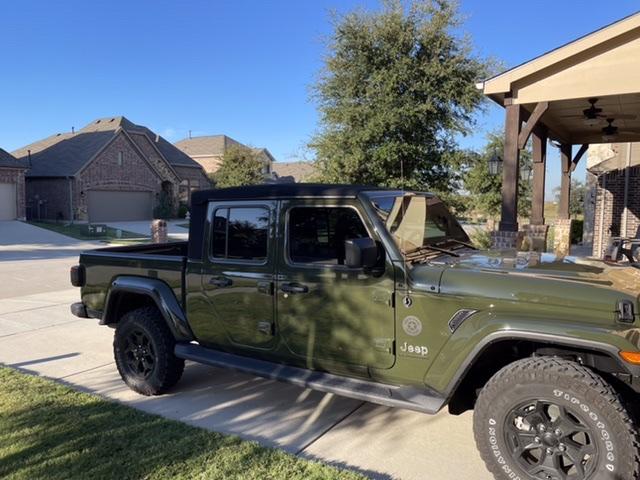 Jeep Gladiator Trade premium soft top for hard top D628B07B-4DF7-4631-9B4C-A93C045325F8