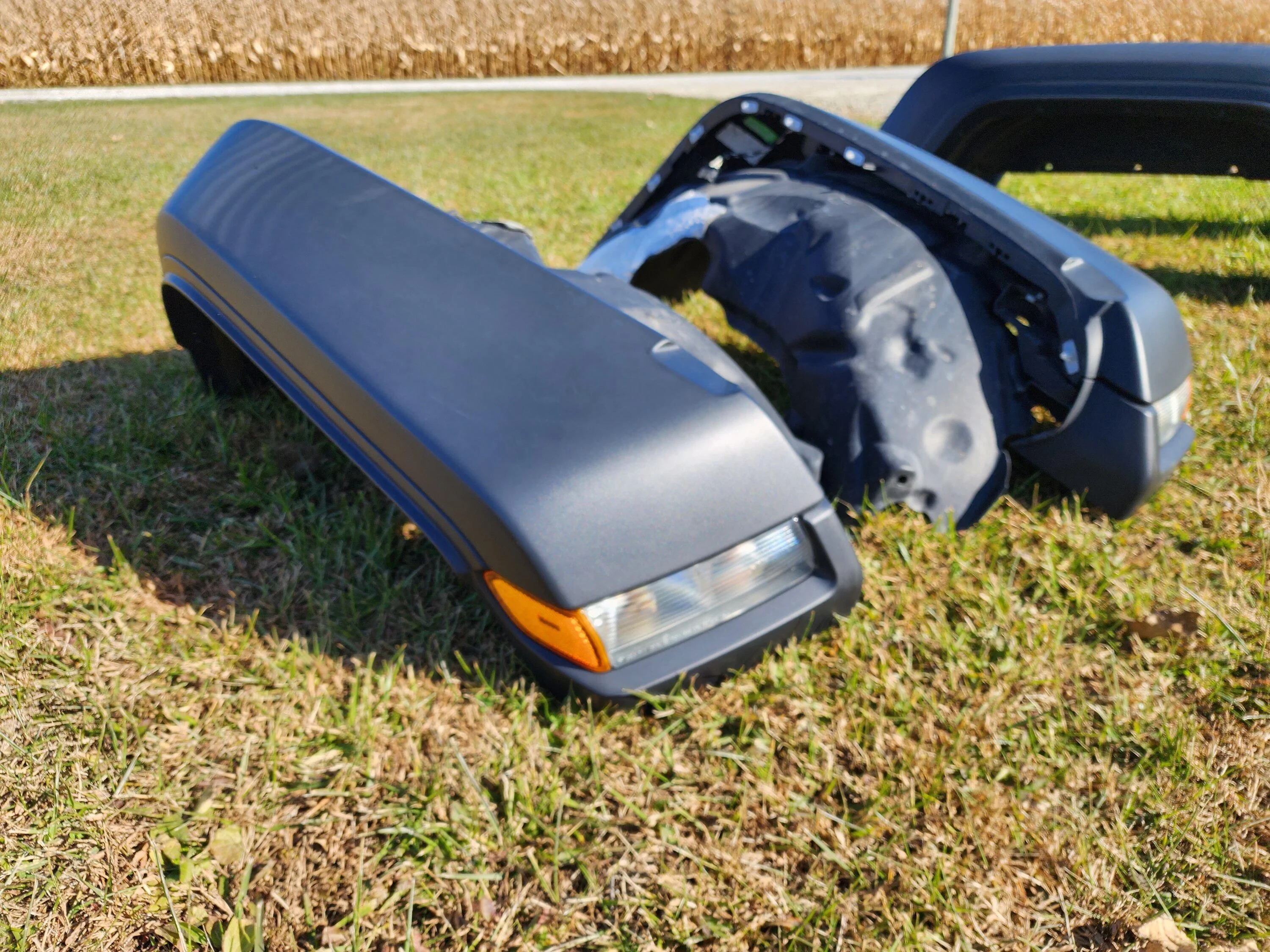 Jeep Gladiator Stock max tow fenders 20221021_151235