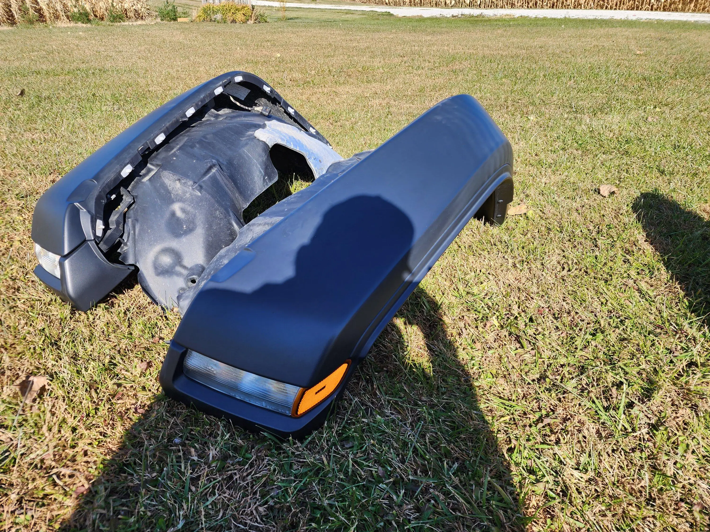 Jeep Gladiator Stock max tow fenders 20221021_151230