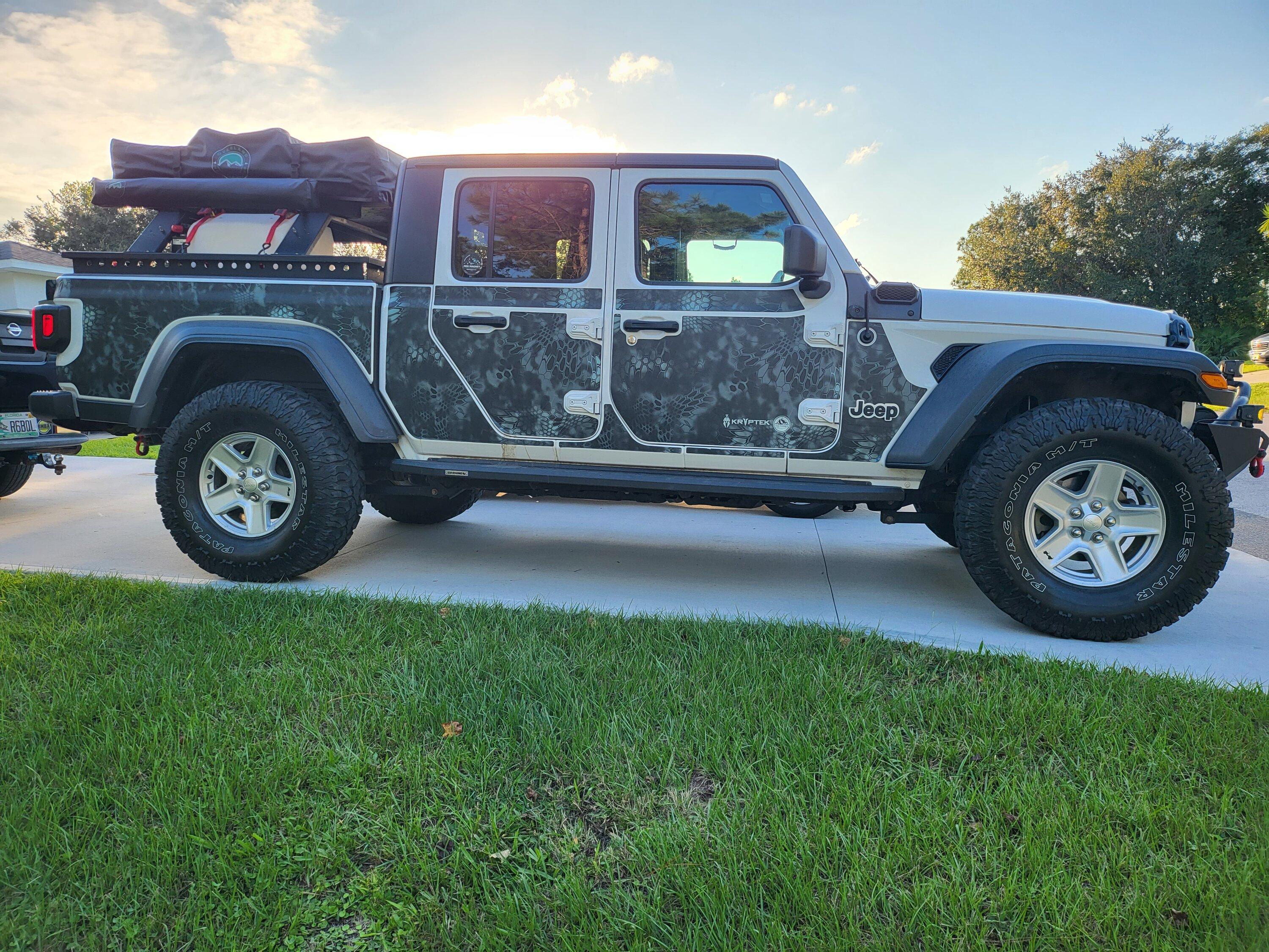 Jeep Gladiator Rough Country 3 1/2" Suspension Lift Thoughts 20221015_175512