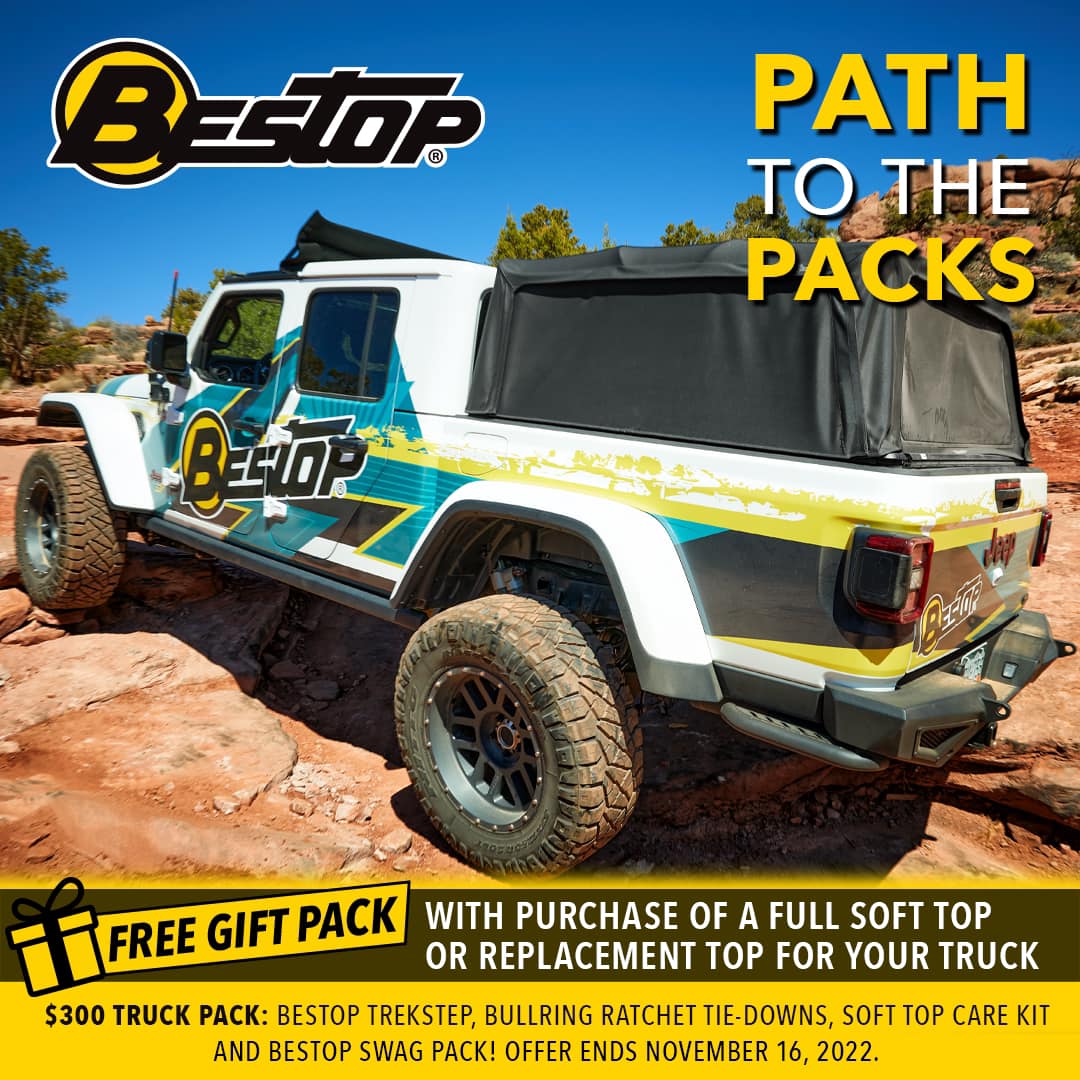 Jeep Gladiator Path to the Packs : Gift with Purchase! path to the packs 1