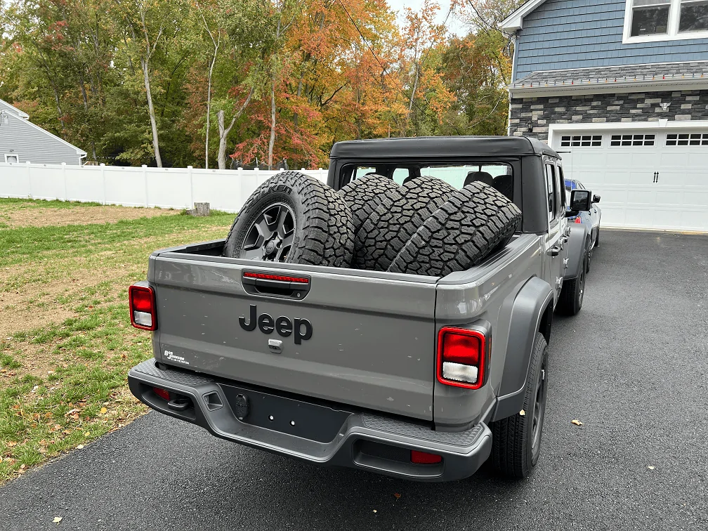 Jeep Gladiator 2022 Sting Gray Gladiator Sport Build Mojave Wheels 2