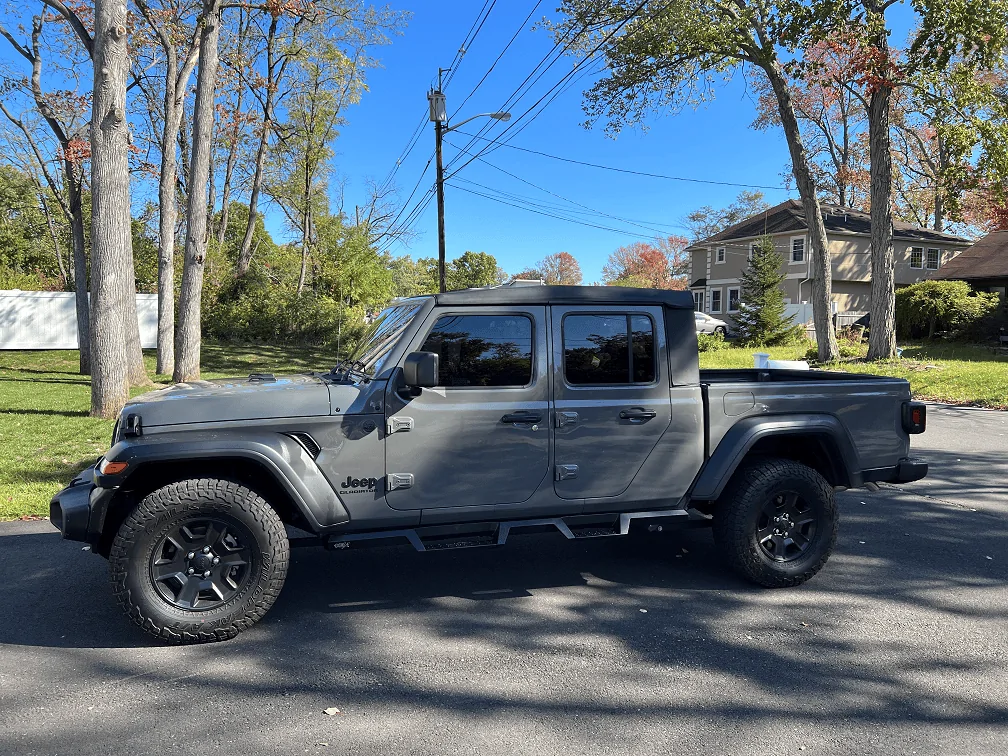 Jeep Gladiator 2022 Sting Gray Gladiator Sport Build Tint