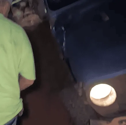 Jeep Gladiator Gladiator overturned on trail... MORR Video: There's No Good Way to Rescue This Jeep! 1666804759255