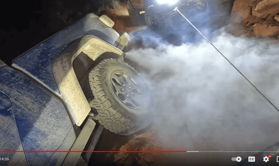 Jeep Gladiator Gladiator overturned on trail... MORR Video: There's No Good Way to Rescue This Jeep! 1666805226015