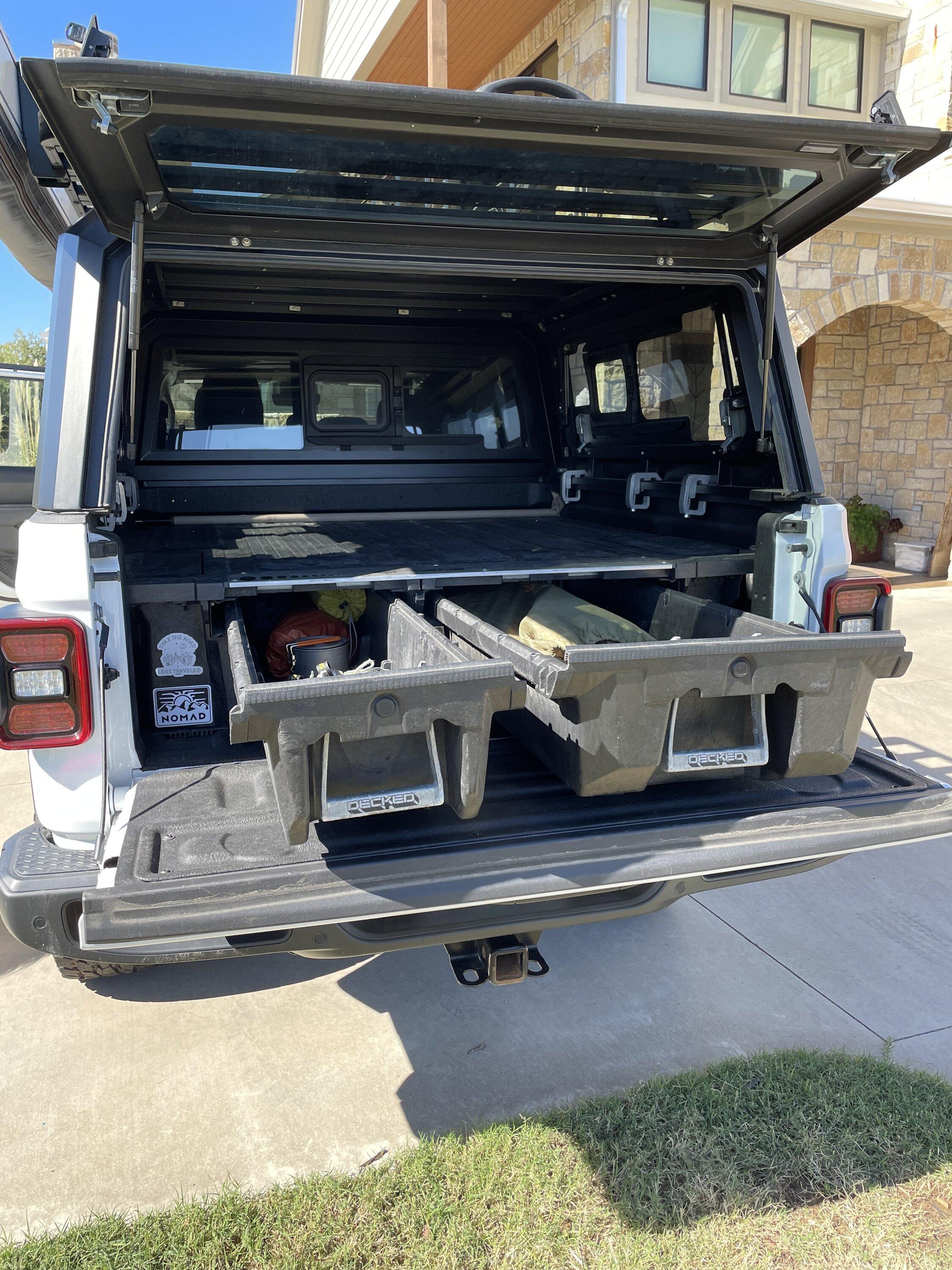 Jeep Gladiator Decked drawer system Dallas $800 obo decked1