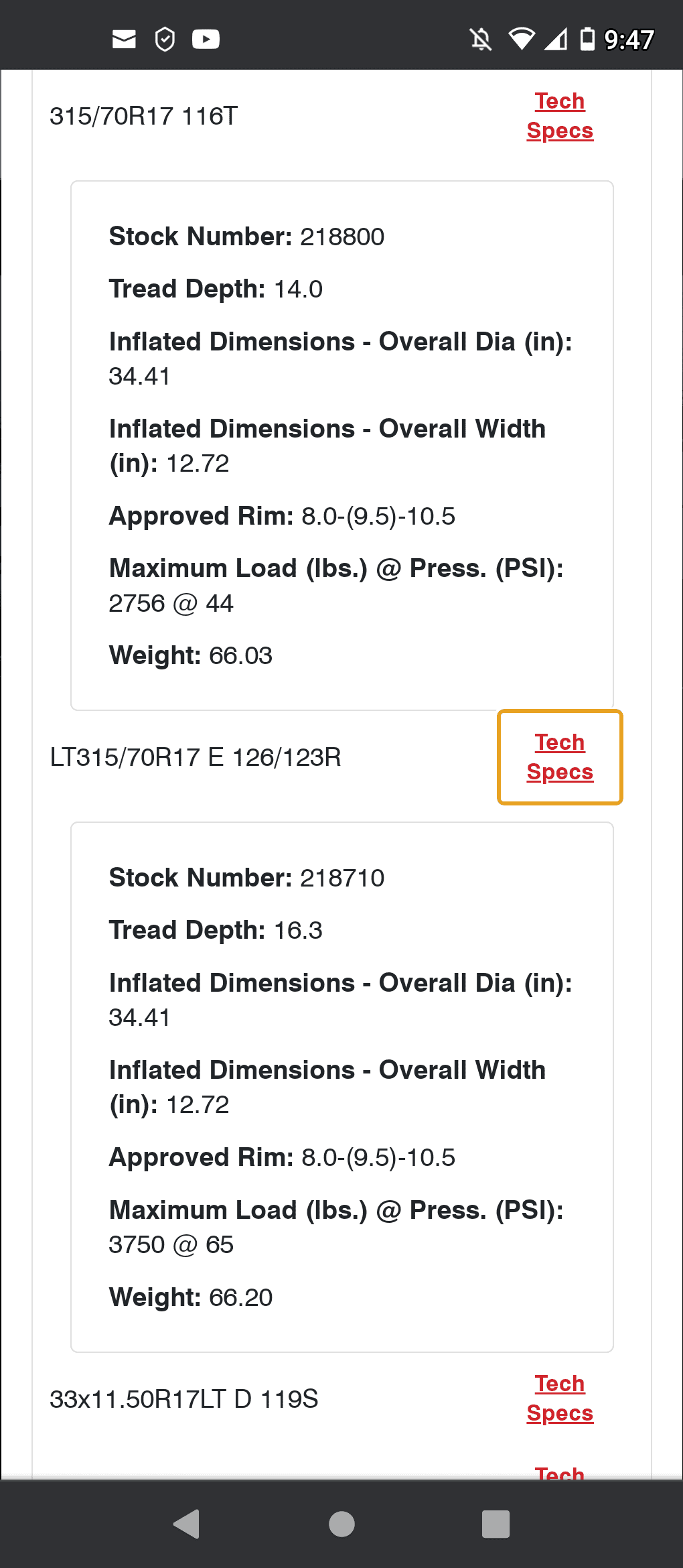 Jeep Gladiator Changing 35's Screenshot_20221027-094713