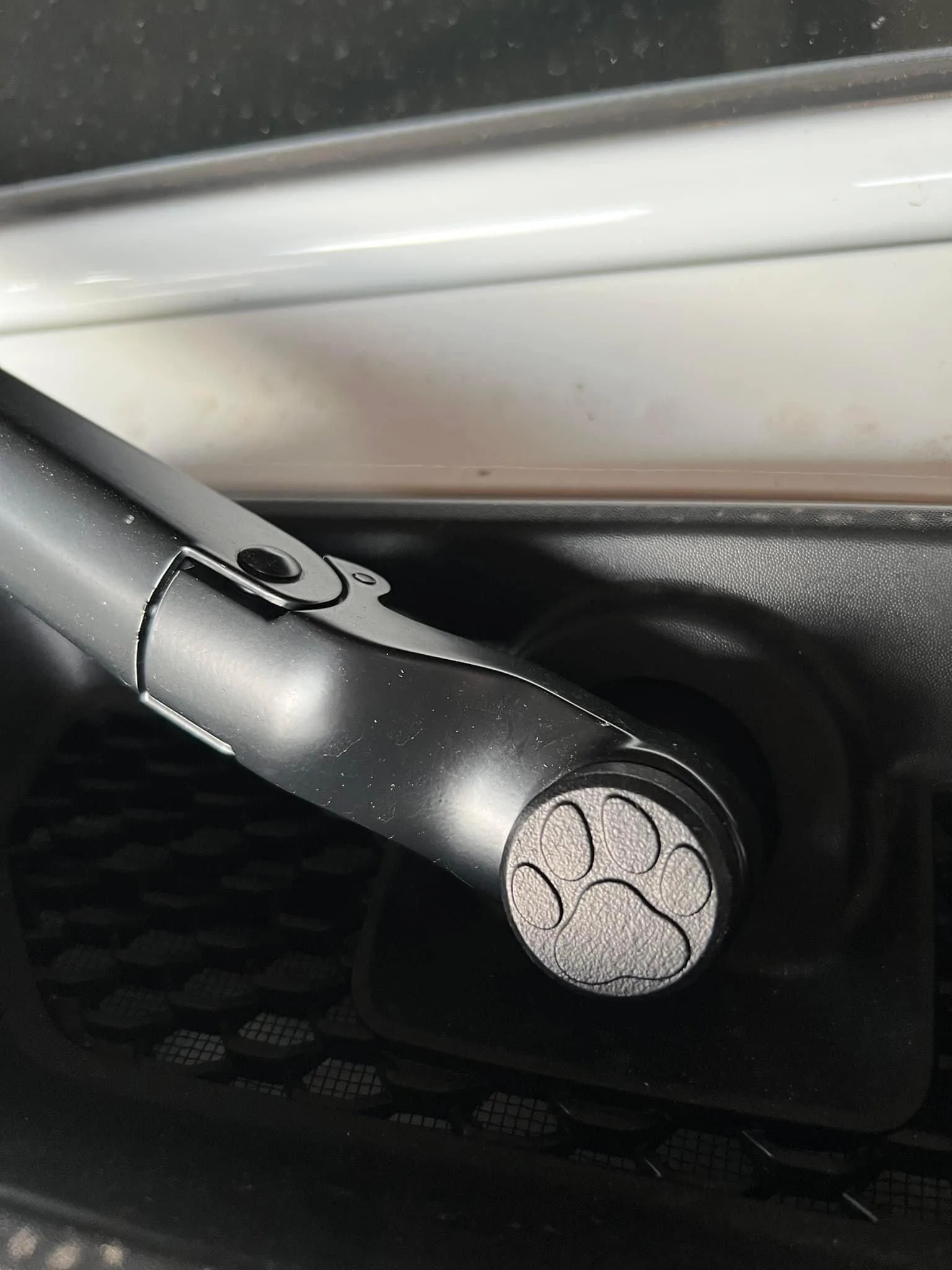 Jeep Gladiator ?? ☔️ Threedom Custom Wiper Arm Caps? paw wiper