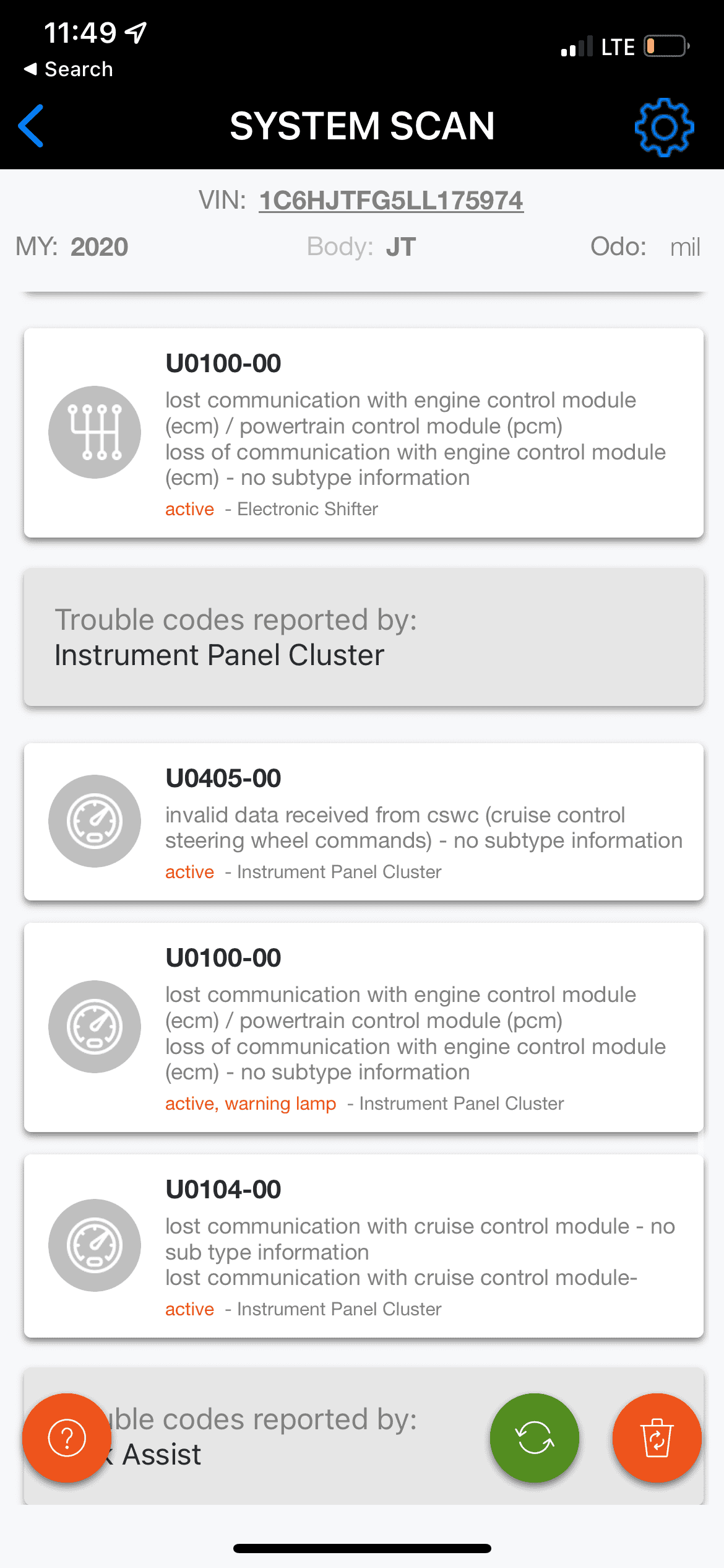 Jeep Gladiator 2020 Gladiator Electrical Issues 8A5755D3-630C-4253-A9C0-310B61BD2457