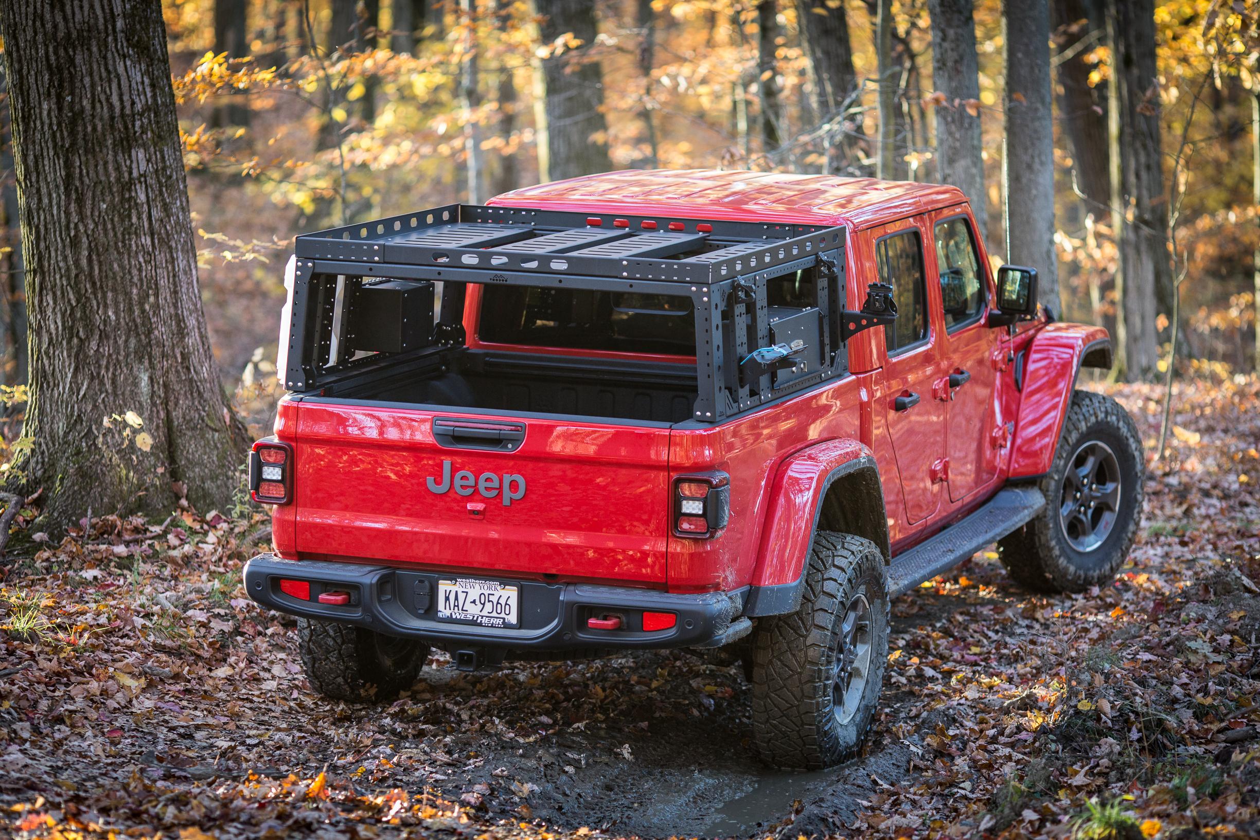 Jeep Gladiator FALL SAVINGS - Take 10% OFF all Max Modular Bed Racks through Oct. 31st !!! Gladiator Pro-Max Powerline -1