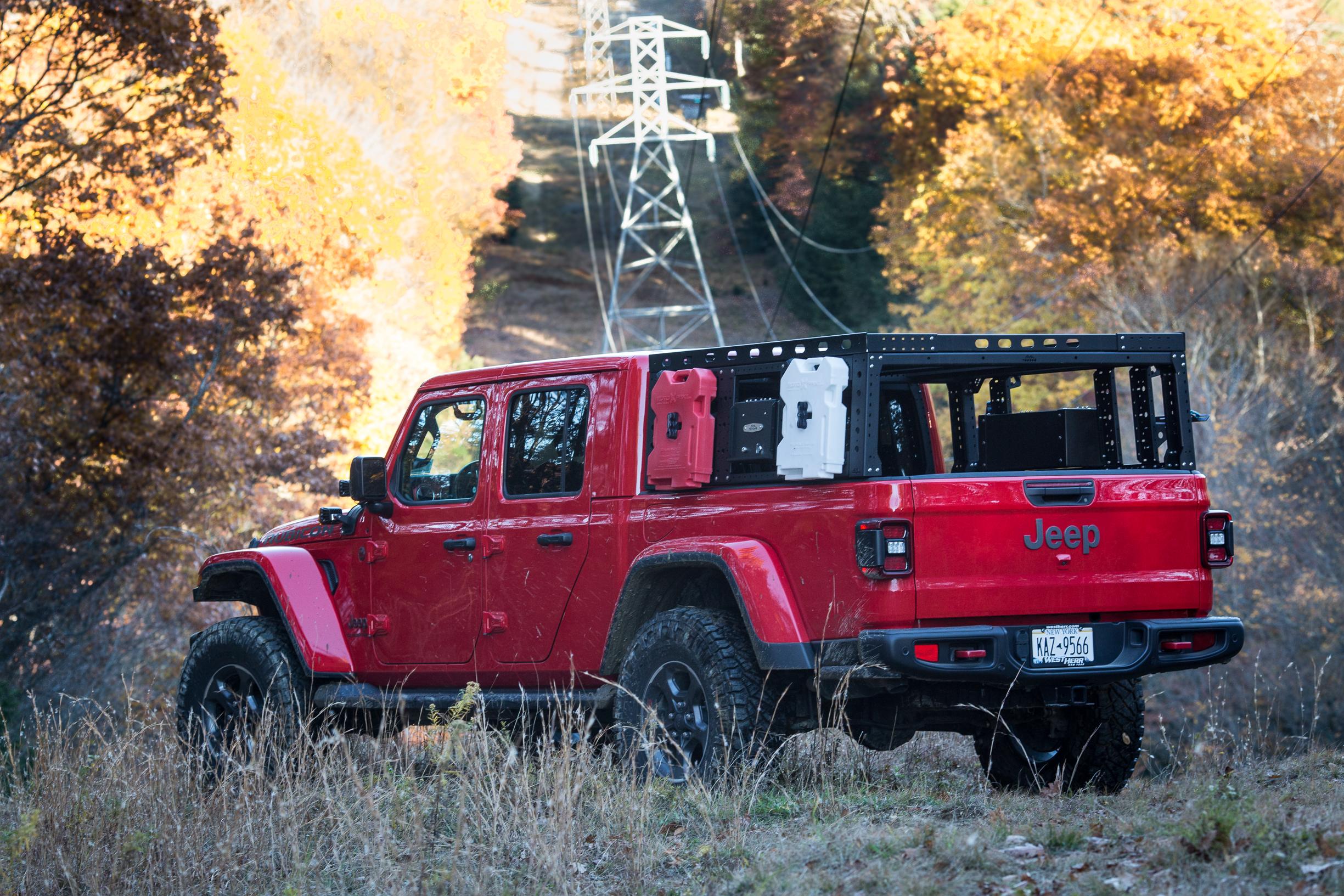Jeep Gladiator FALL SAVINGS - Take 10% OFF all Max Modular Bed Racks through Oct. 31st !!! Gladiator Pro-Max Powerline -2