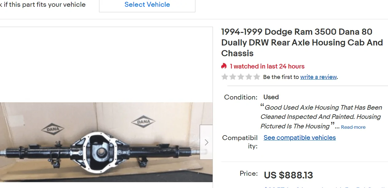 Jeep Gladiator Supercharger with 5.13 = Pinion Kaboom 1667170499456
