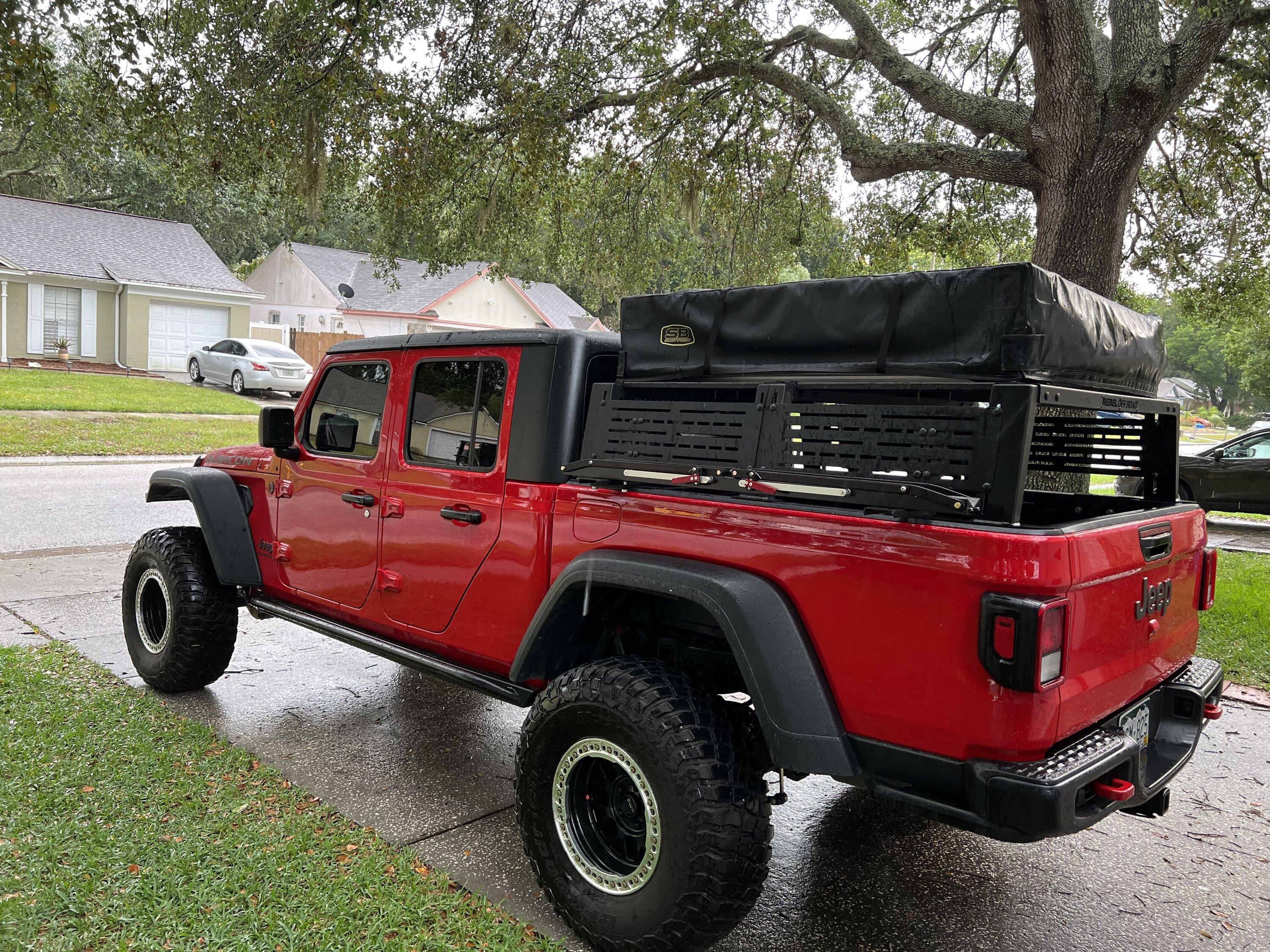 Jeep Gladiator FS: Rebel Off Road Xplor Half Height Bed Rack - $1,000 IMG_0052