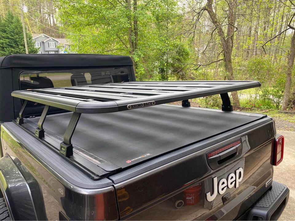 Jeep Gladiator Rhino Rack Pioneer Platform 55”x60” $420 RhinoRack2