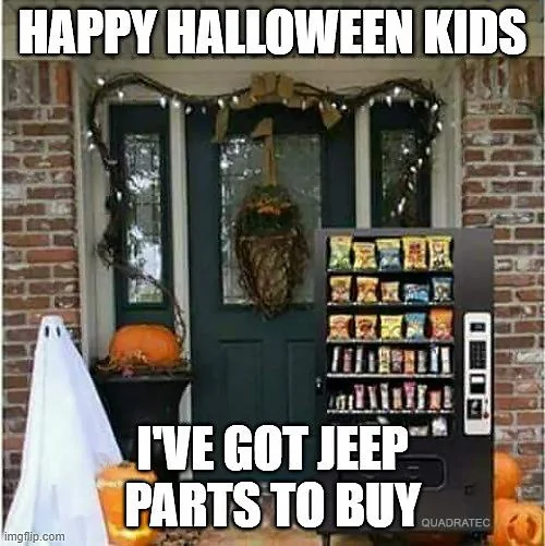 Jeep Gladiator O Halloween