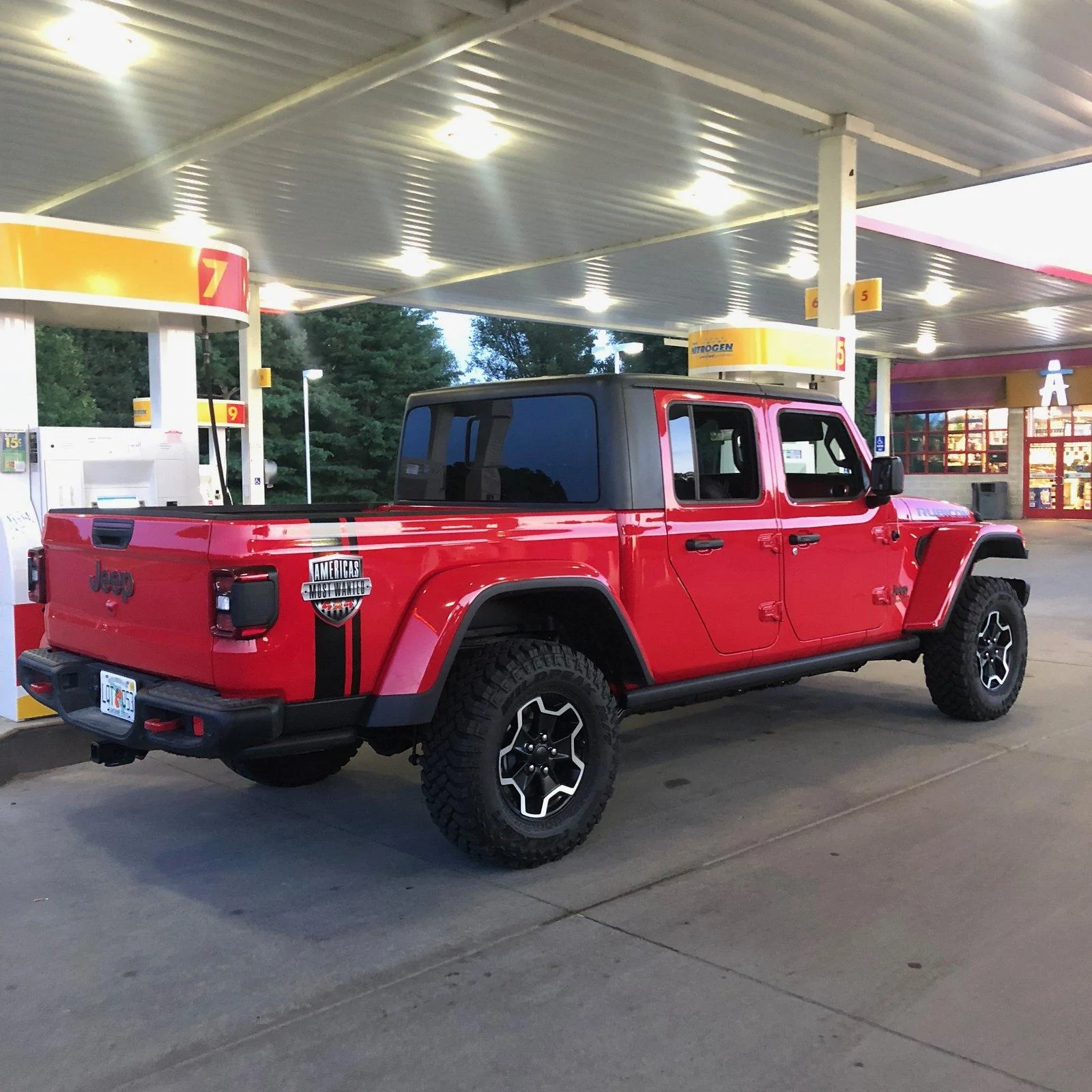 Jeep Gladiator Lucifer, Demon V8 Swapped Red Rubicon Gladiator IMG-5055