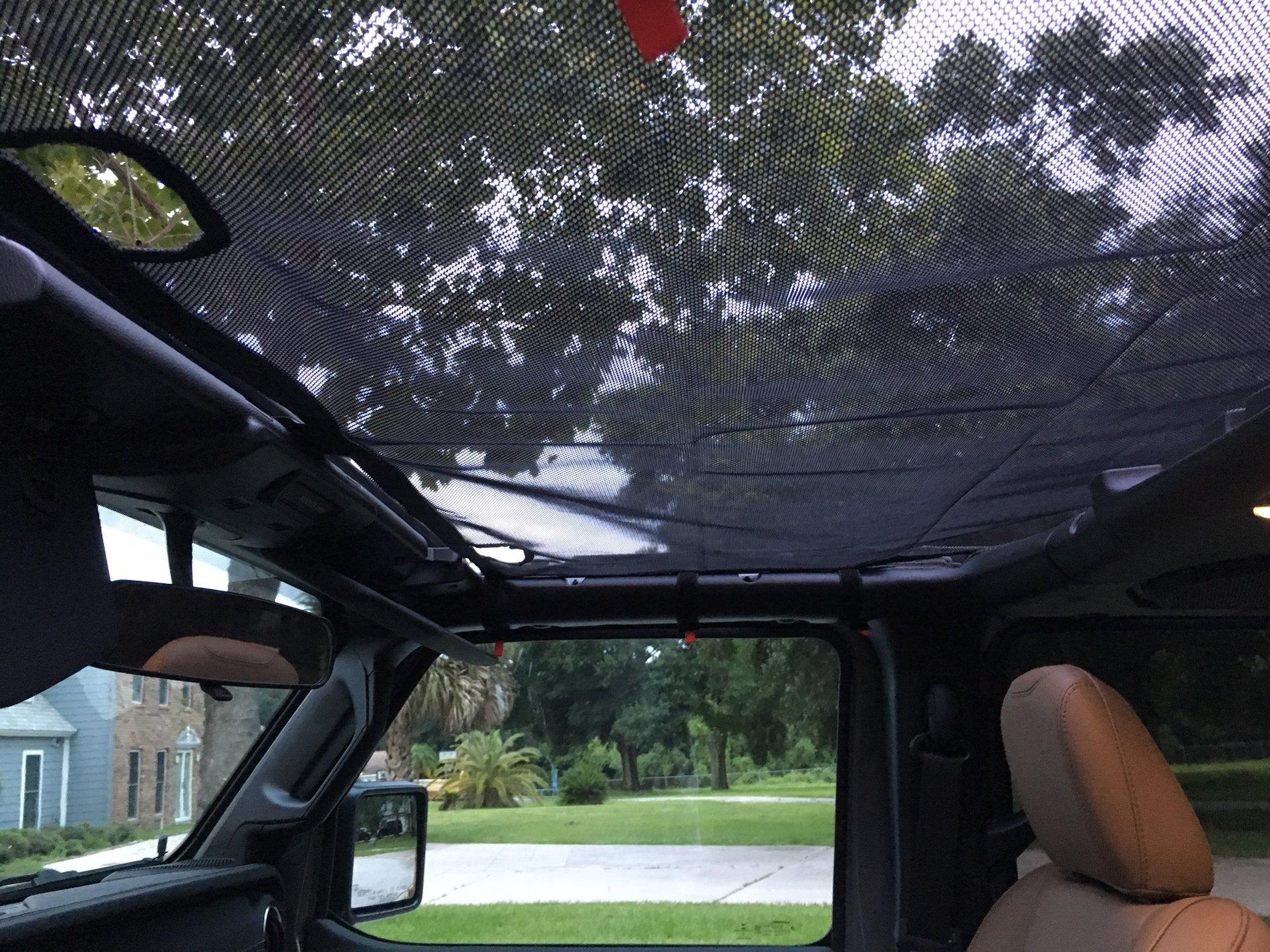 Jeep Gladiator Rugged Ridge Sunshade Inside.JPG