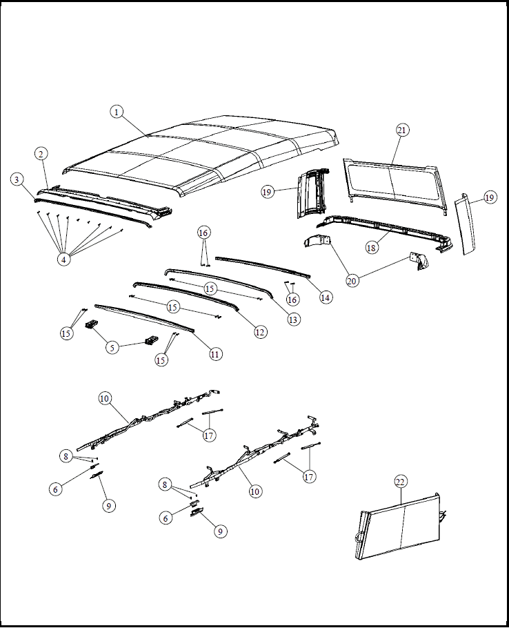 Jeep Gladiator Soft Top Window Storage Bag upload_2019-8-17_17-6-48